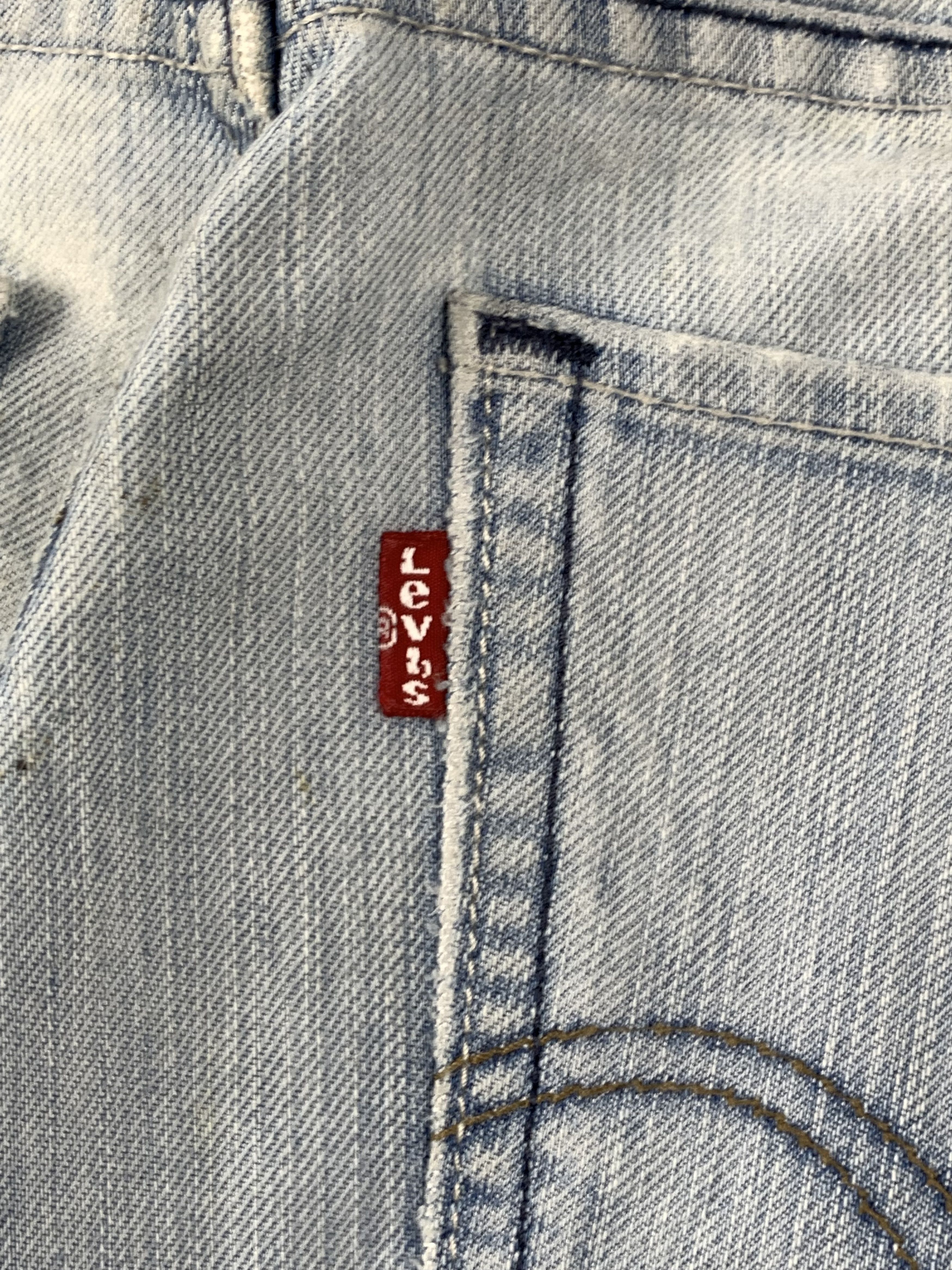 Levi's Vintage Levis 511 Light Wash Jeans DP2075 Size US 32 / EU 48 - 6 Thumbnail