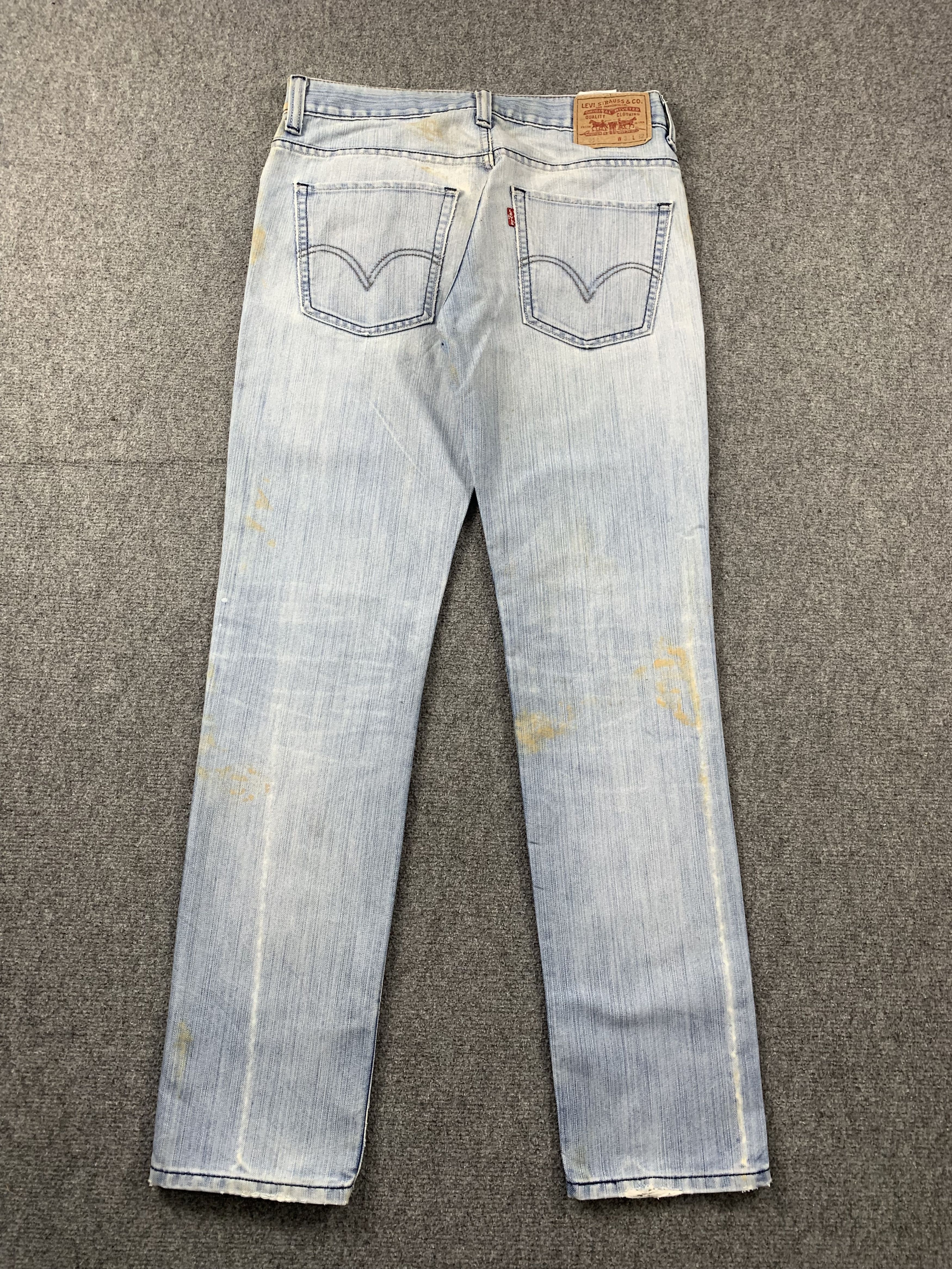 Levi's Vintage Levis 511 Light Wash Jeans DP2075 Size US 32 / EU 48 - 3 Thumbnail