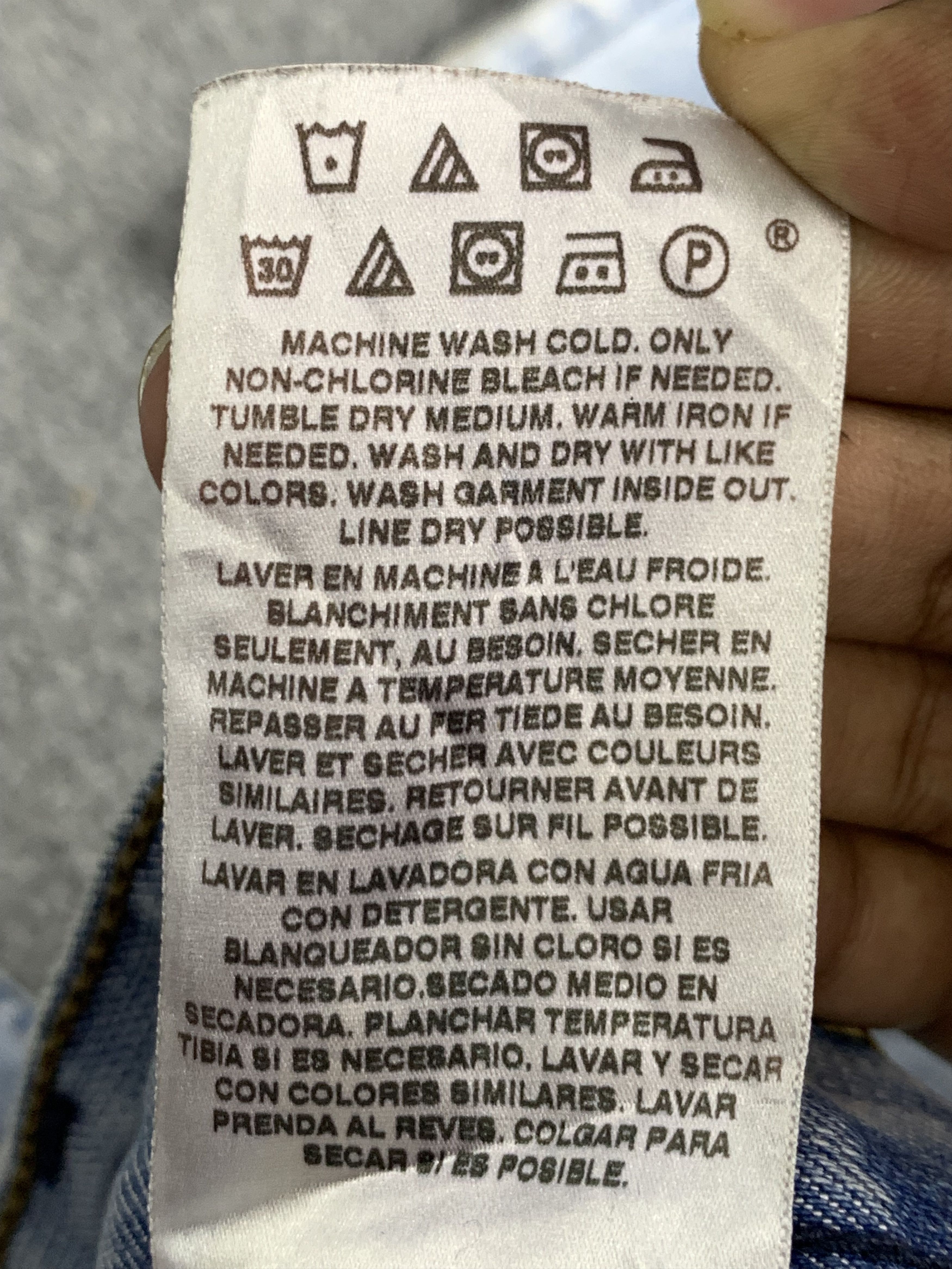 Levi's Vintage Levis 511 Light Wash Jeans DP2075 Size US 32 / EU 48 - 8 Thumbnail