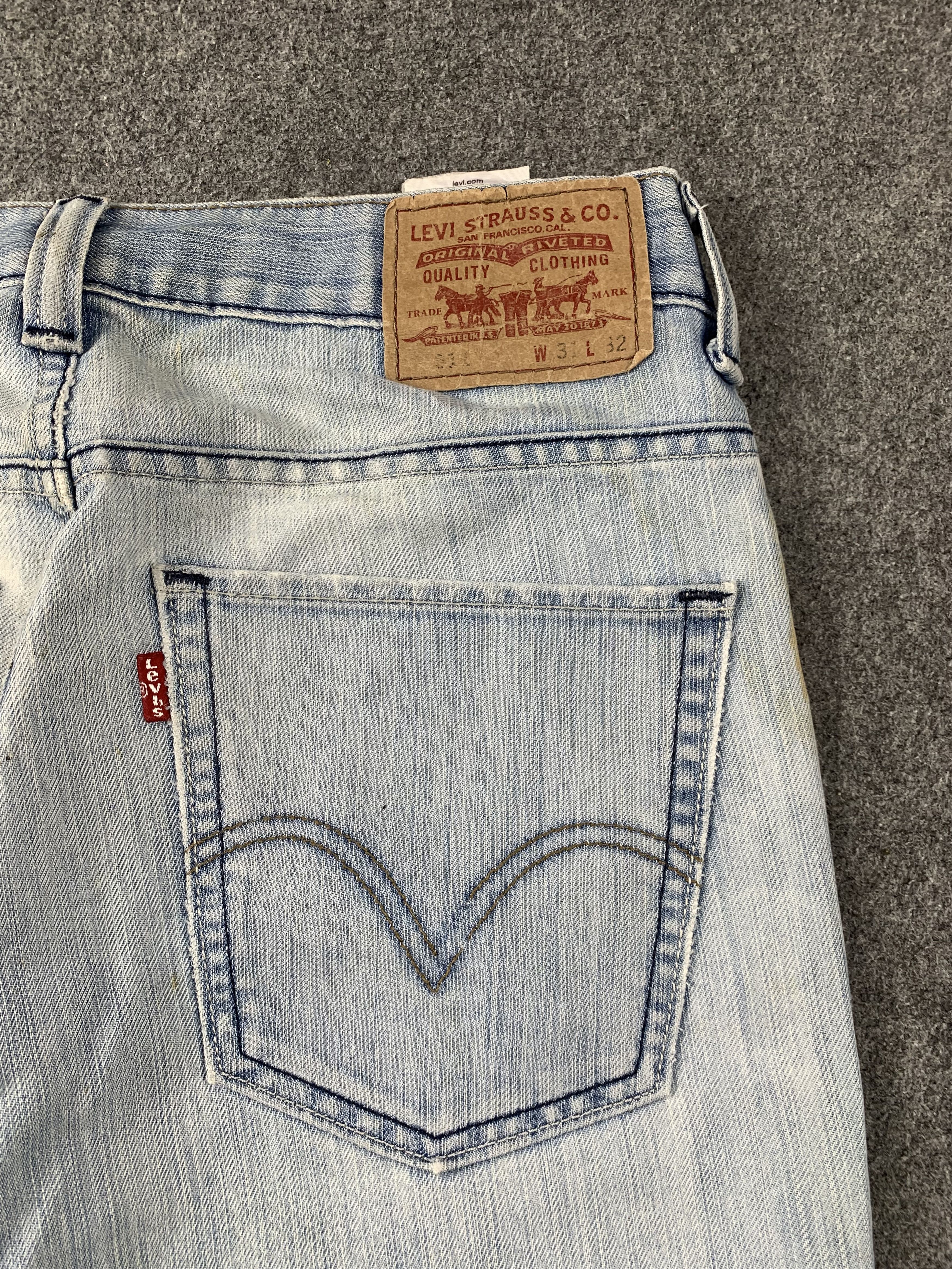Levi's Vintage Levis 511 Light Wash Jeans DP2075 Size US 32 / EU 48 - 23 Thumbnail