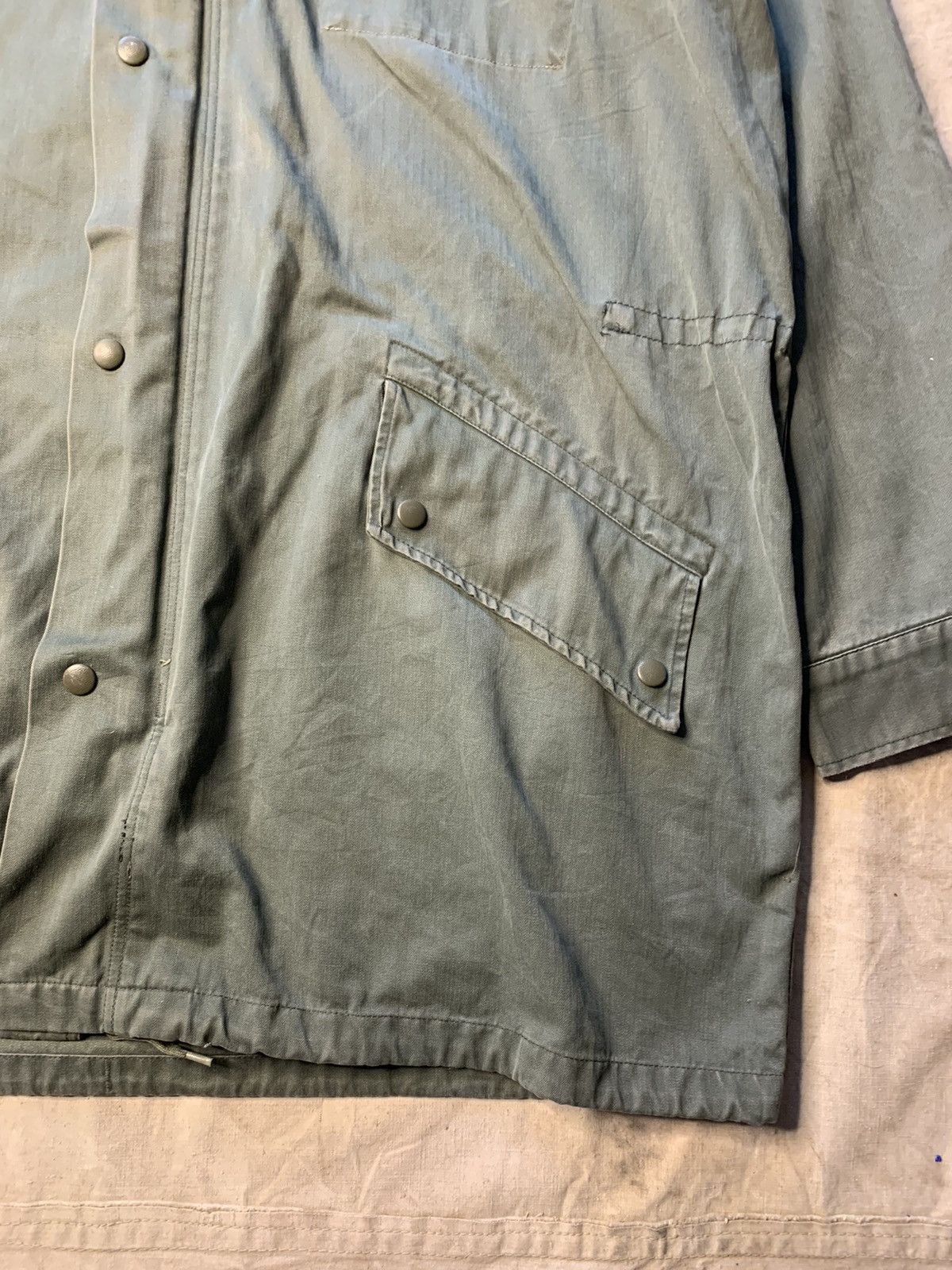 Japanese Brand 80s French Air Army Paul Boye Sete Parka Jacket Size US XL / EU 56 / 4 - 5 Thumbnail