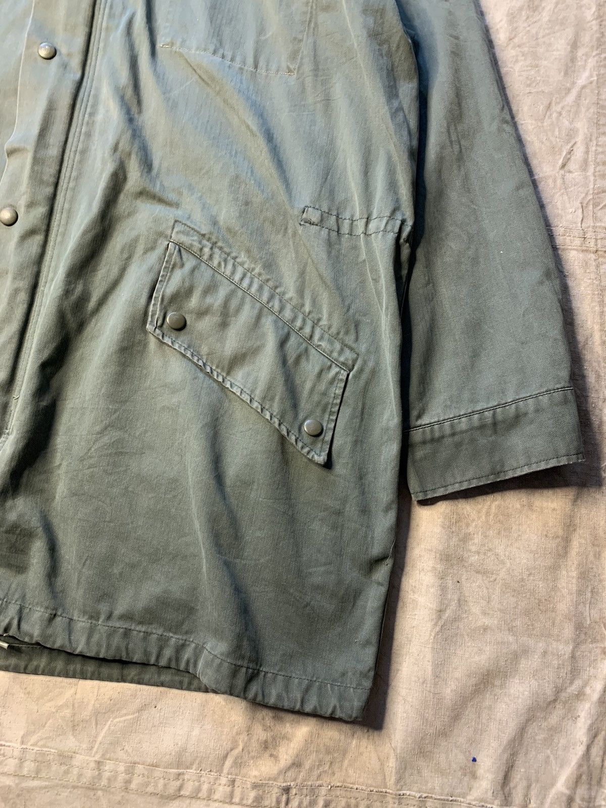 Japanese Brand 80s French Air Army Paul Boye Sete Parka Jacket Size US XL / EU 56 / 4 - 4 Thumbnail