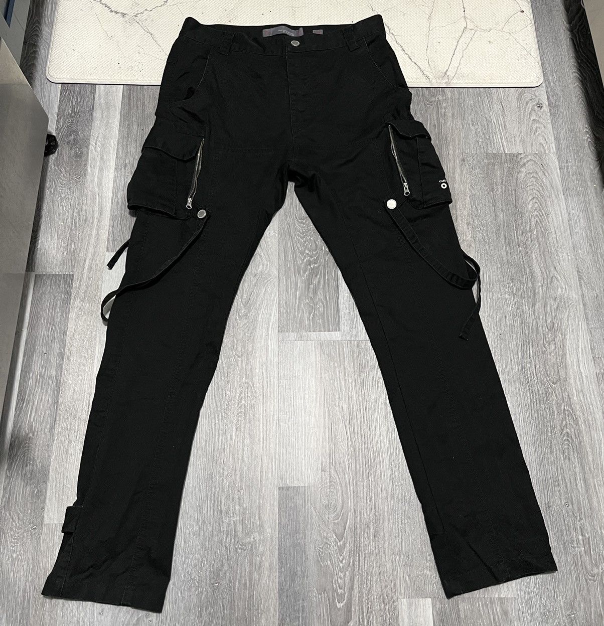 Designer C2H4 Post Apocalypse Slim Cut DIY Cargo Pants With