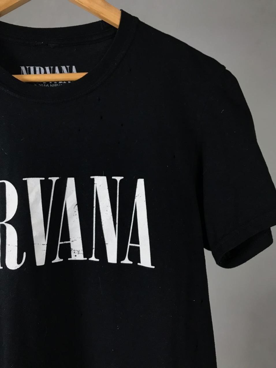 Band Tees Nirvana big logo vintage rock band tee Size US M / EU 48-50 / 2 - 2 Thumbnail