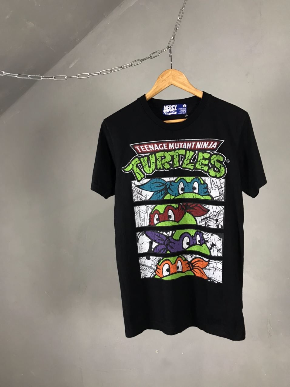 Other Turtles vintage movie tee Size US L / EU 52-54 / 3 - 1 Thumbnail