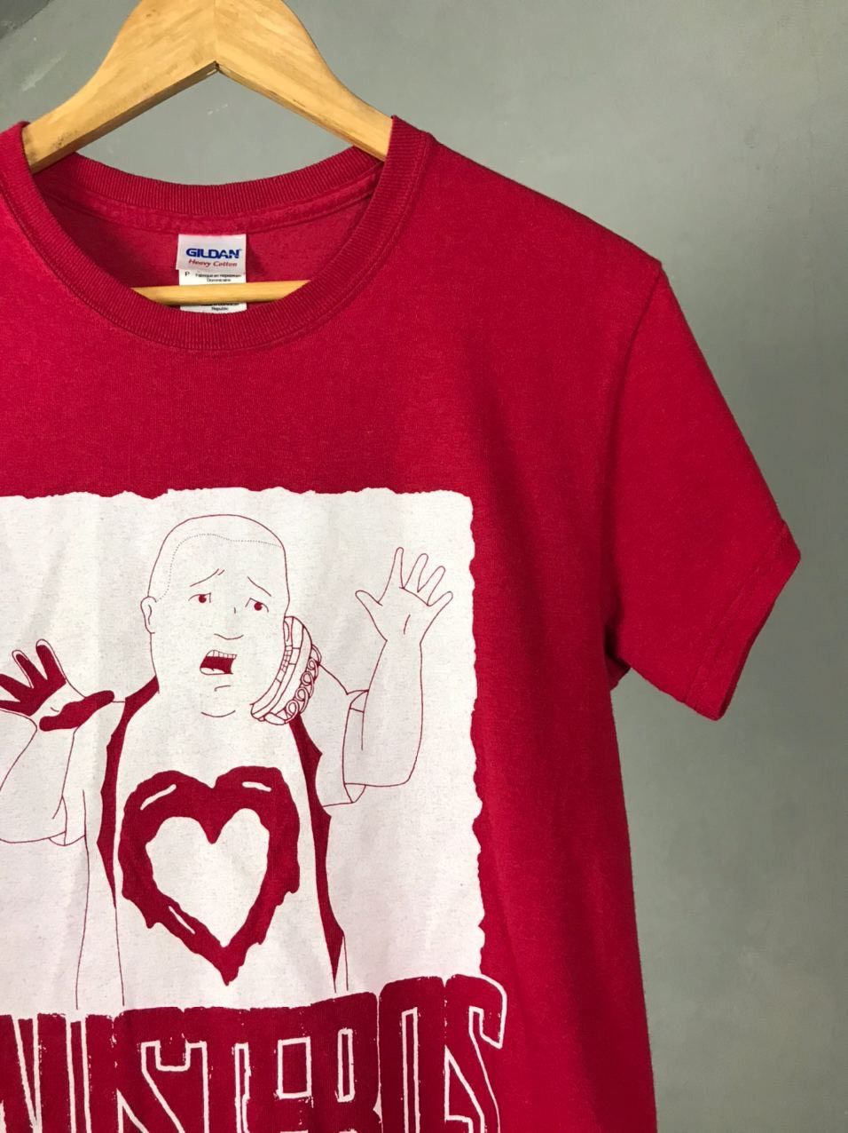 Vintage Austeros art vintage streetwear red tee Size US S / EU 44-46 / 1 - 2 Thumbnail