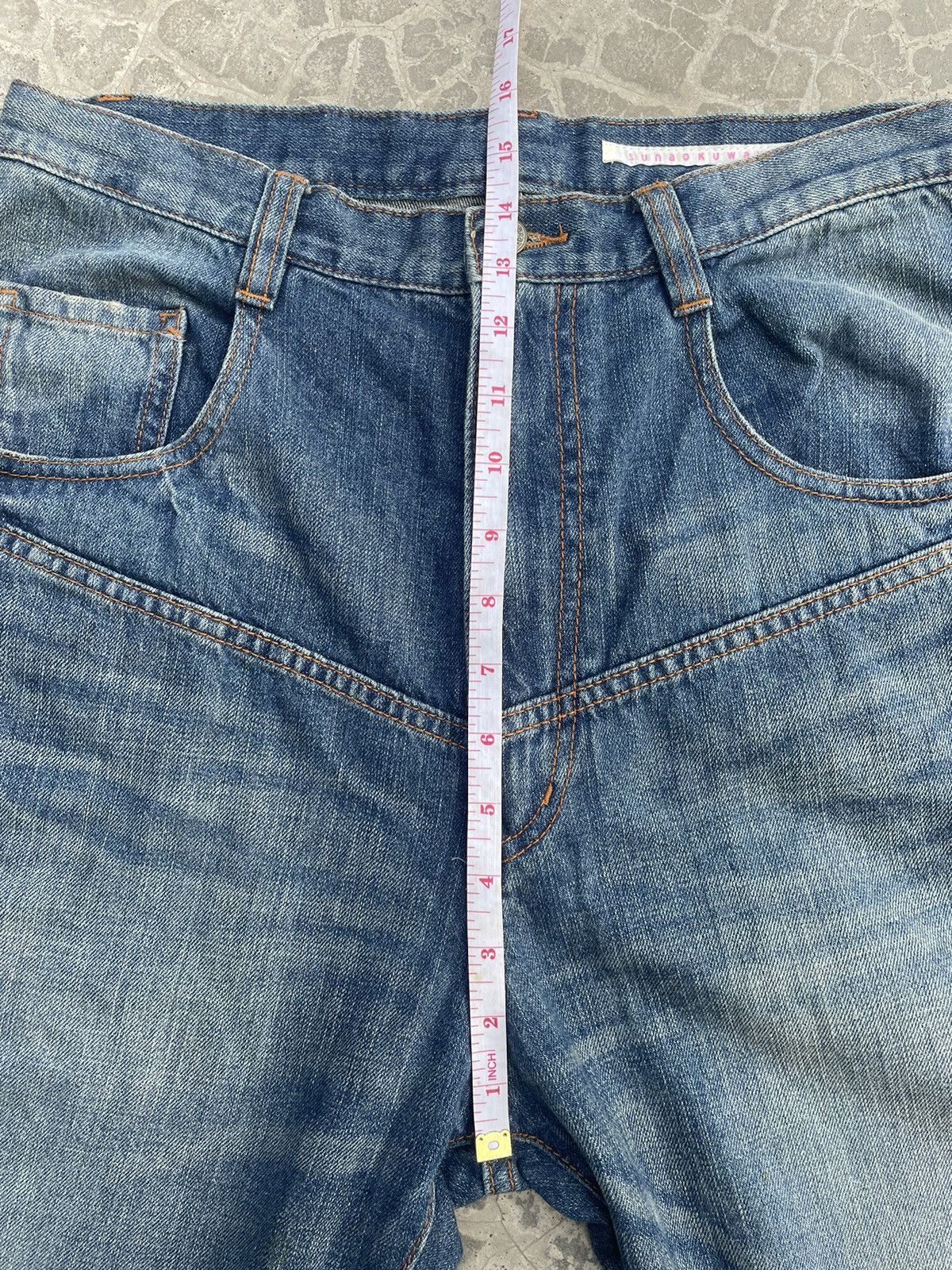 Final Home Sunao Kuwahara Baggy Jeans Size US 30 / EU 46 - 8 Thumbnail