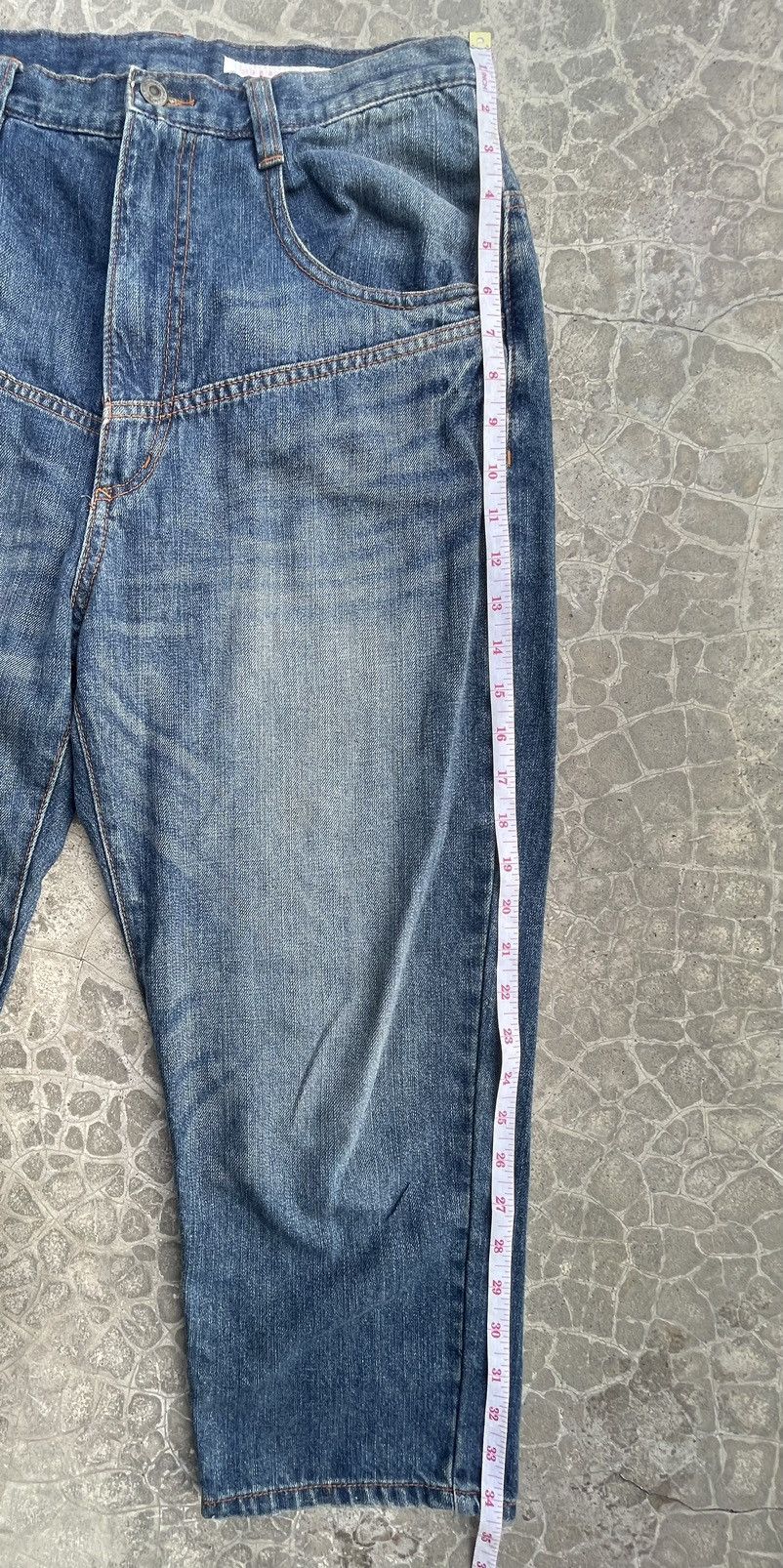 Final Home Sunao Kuwahara Baggy Jeans Size US 30 / EU 46 - 6 Thumbnail
