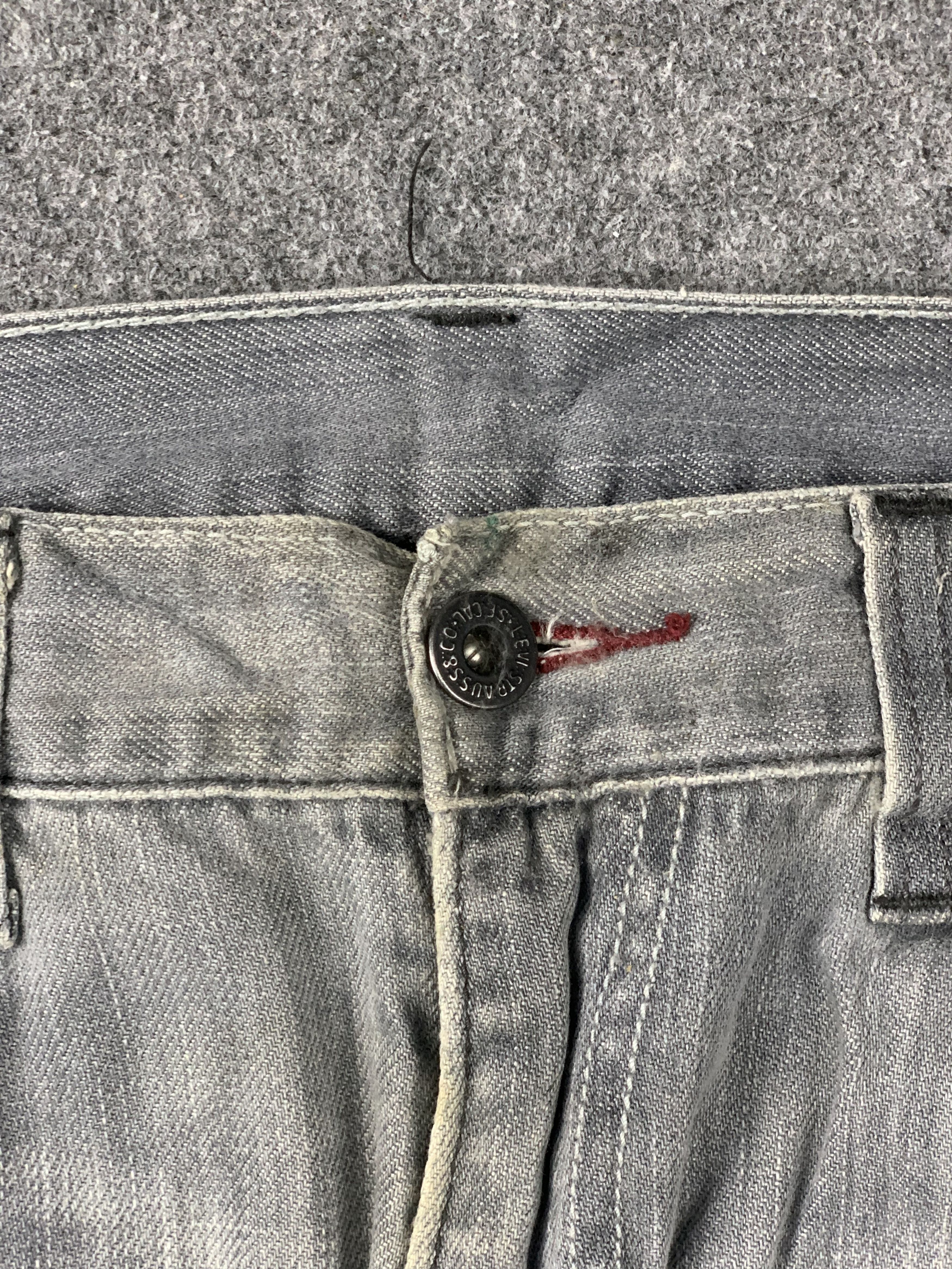 Levi's Vintage Levis 511 Faded Black Jeans DP2078 Size US 33 - 11 Thumbnail