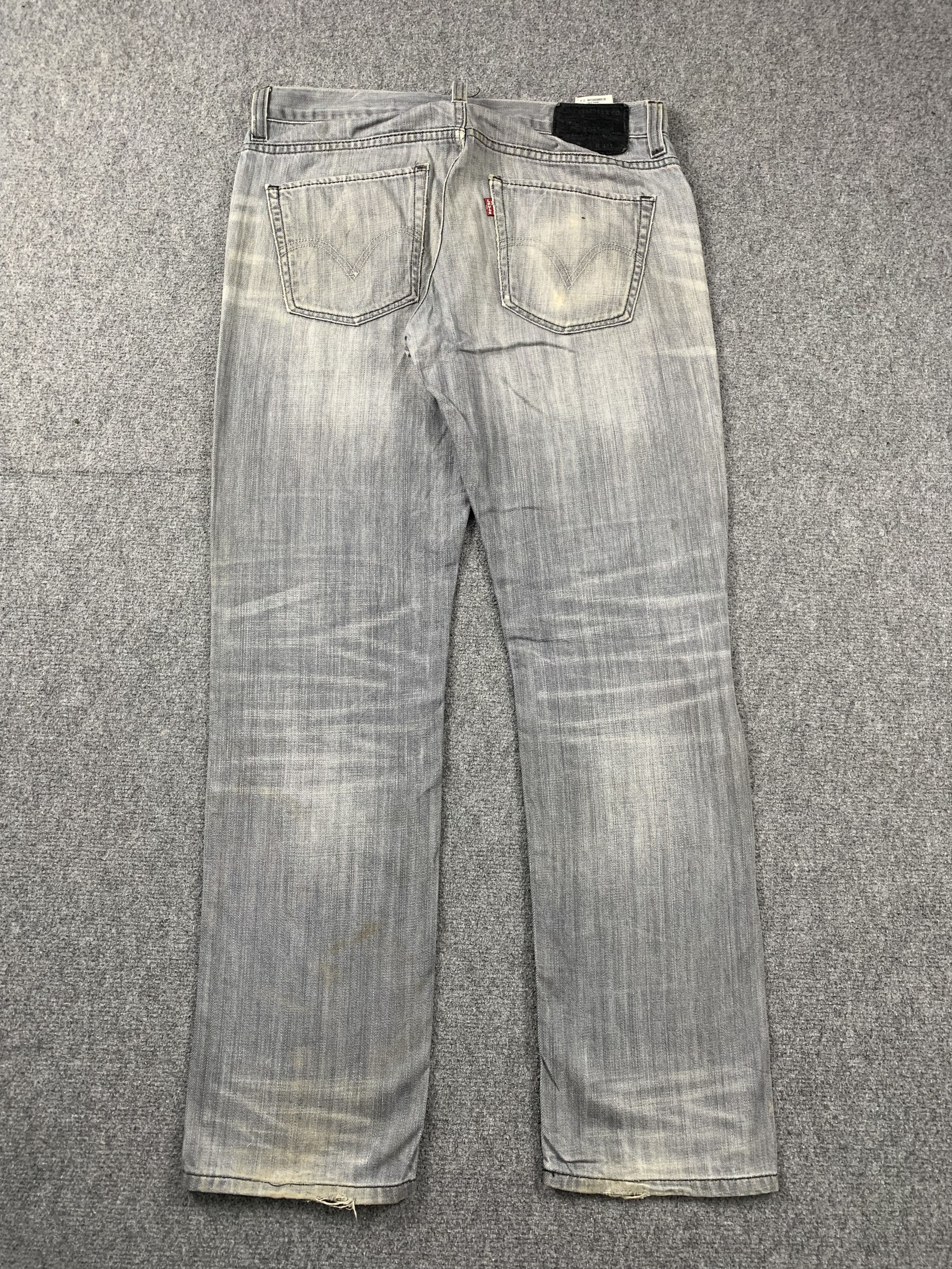 Levi's Vintage Levis 511 Faded Black Jeans DP2078 Size US 33 - 3 Thumbnail