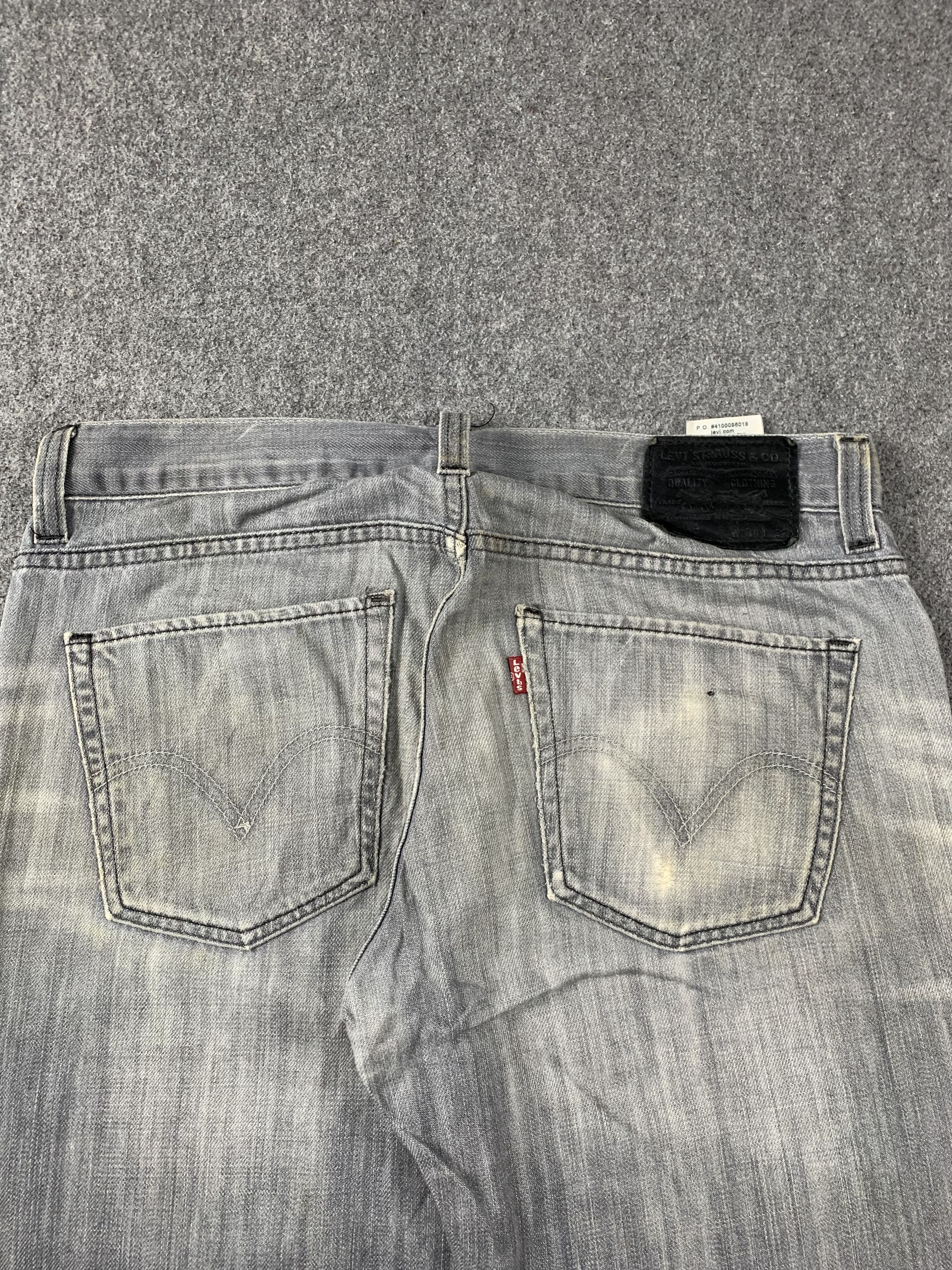 Levi's Vintage Levis 511 Faded Black Jeans DP2078 Size US 33 - 4 Thumbnail