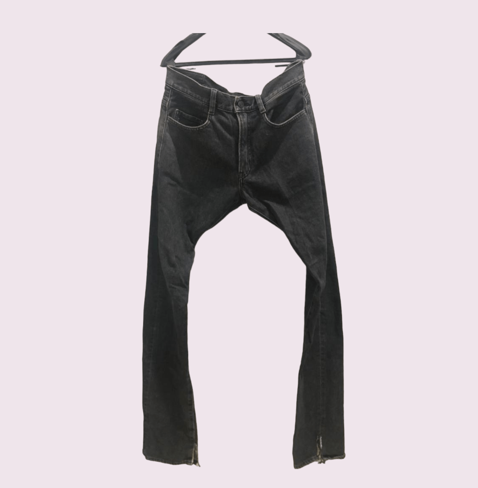 Japanese Brand × Lad Musician AW07 Lad Musician Tape Black Denim
