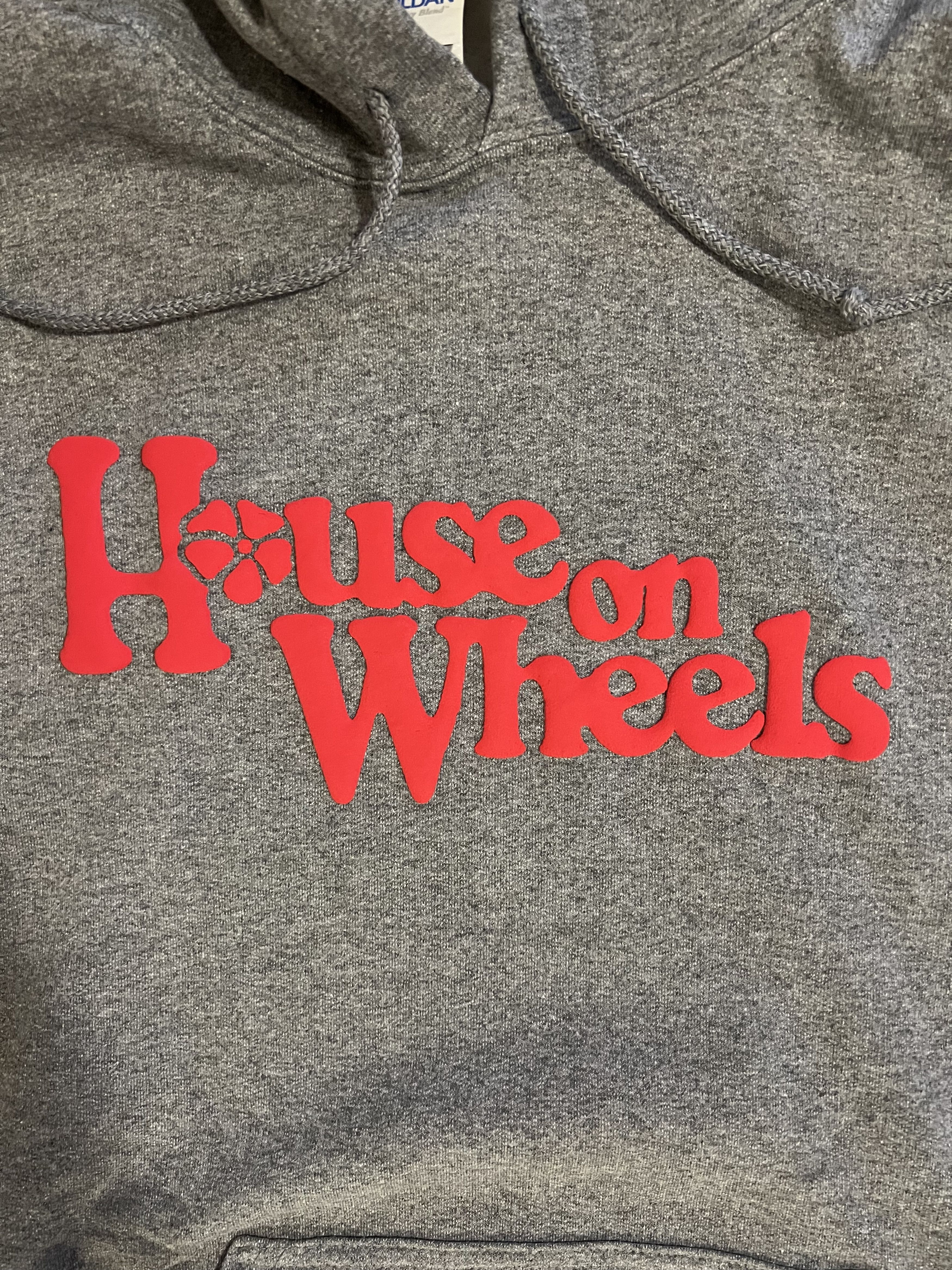 Vintage 💚 SS19 Deb Never House On Wheels Hoodie Grey Large NEW Size US L / EU 52-54 / 3 - 3 Thumbnail