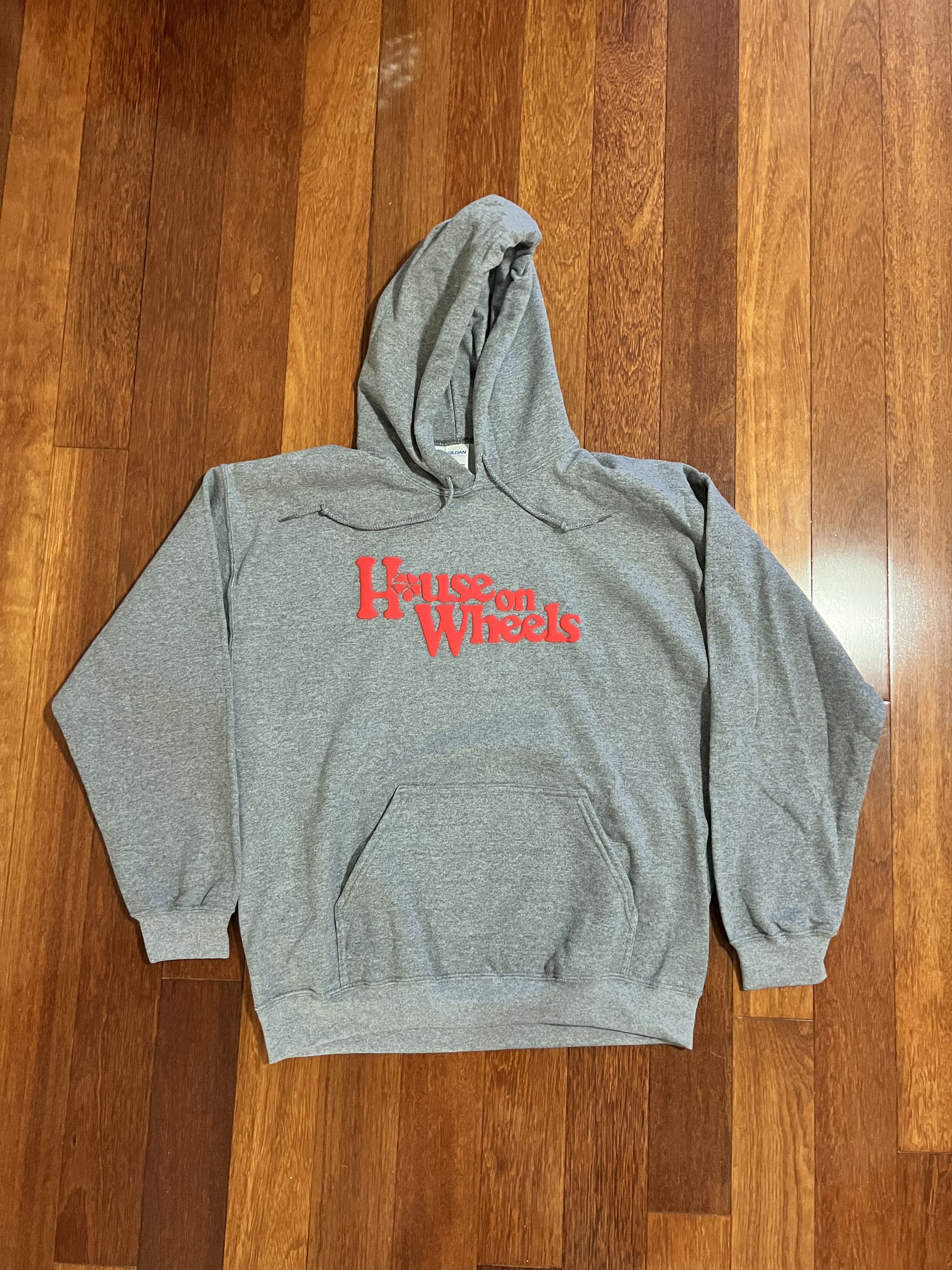 Vintage 💚 SS19 Deb Never House On Wheels Hoodie Grey Large NEW Size US L / EU 52-54 / 3 - 1 Thumbnail