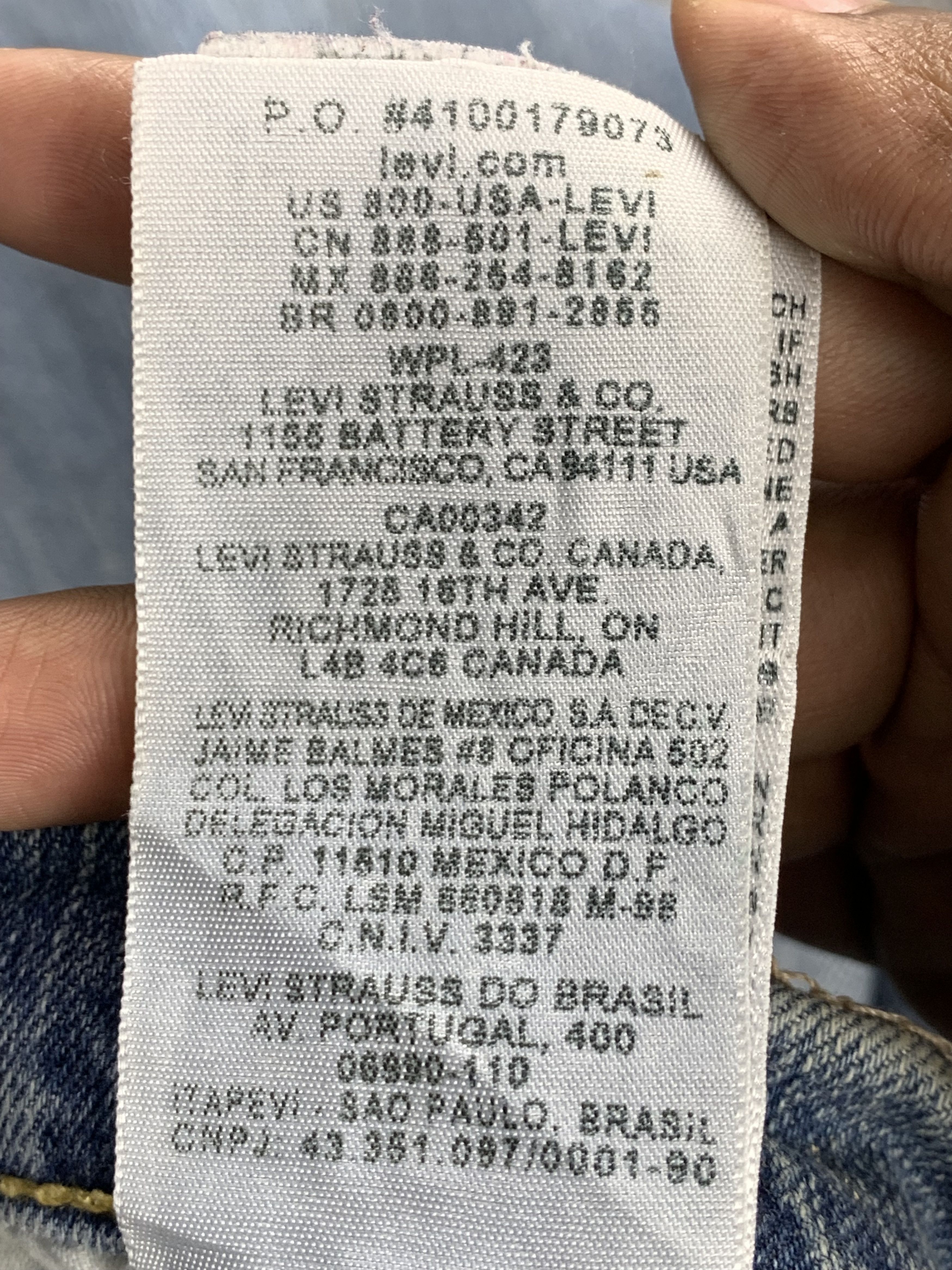 Levi's Vintage Levis 559 Faded Blue Jeans DP2080 Size US 36 / EU 52 - 14 Thumbnail