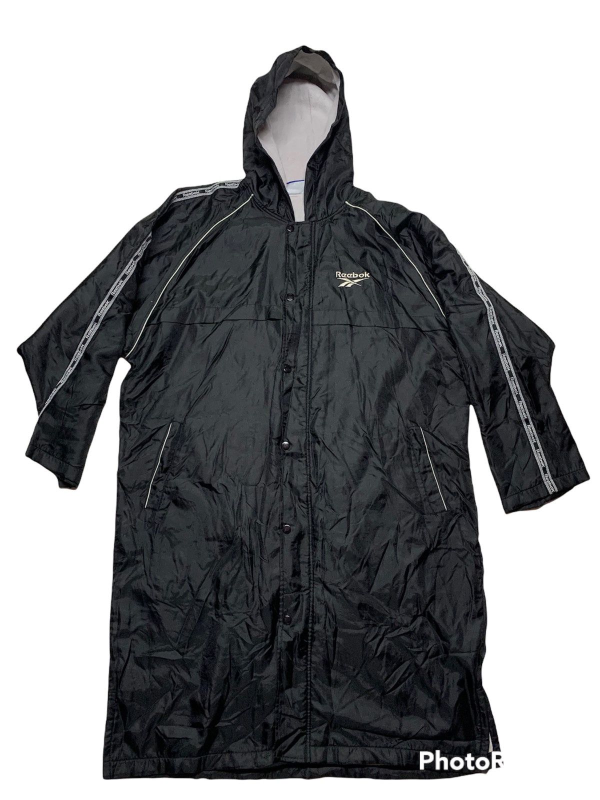 Reebok Vintage Reebok long jacket hoodie Size US XL / EU 56 / 4 - 2 Thumbnail