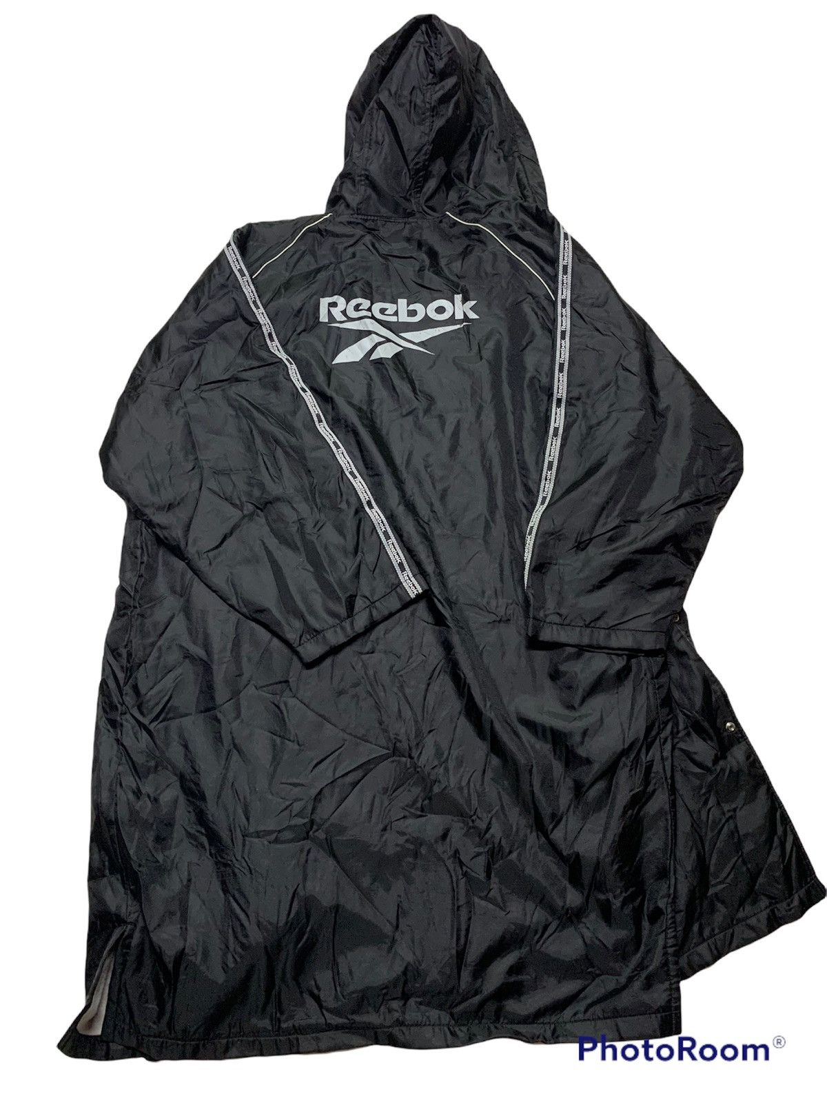 Reebok Vintage Reebok long jacket hoodie Size US XL / EU 56 / 4 - 1 Thumbnail