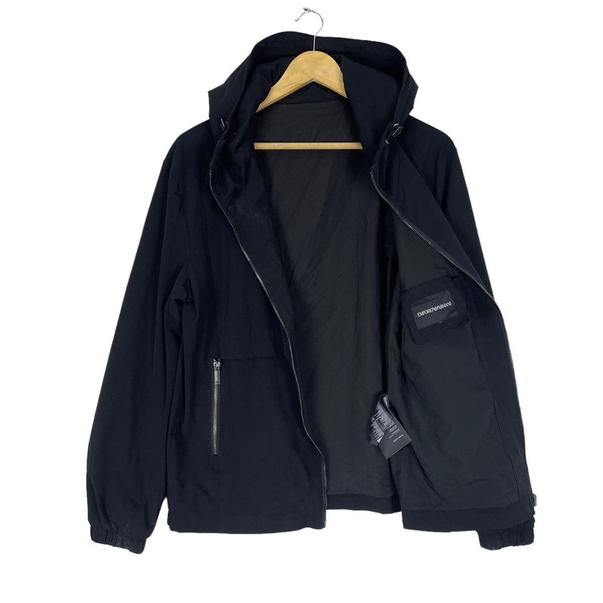 Armani ❄️EMPORIO ARMANI HOODIE ZIPPER LIGHT JACKET Size US M / EU 48-50 / 2 - 5 Thumbnail