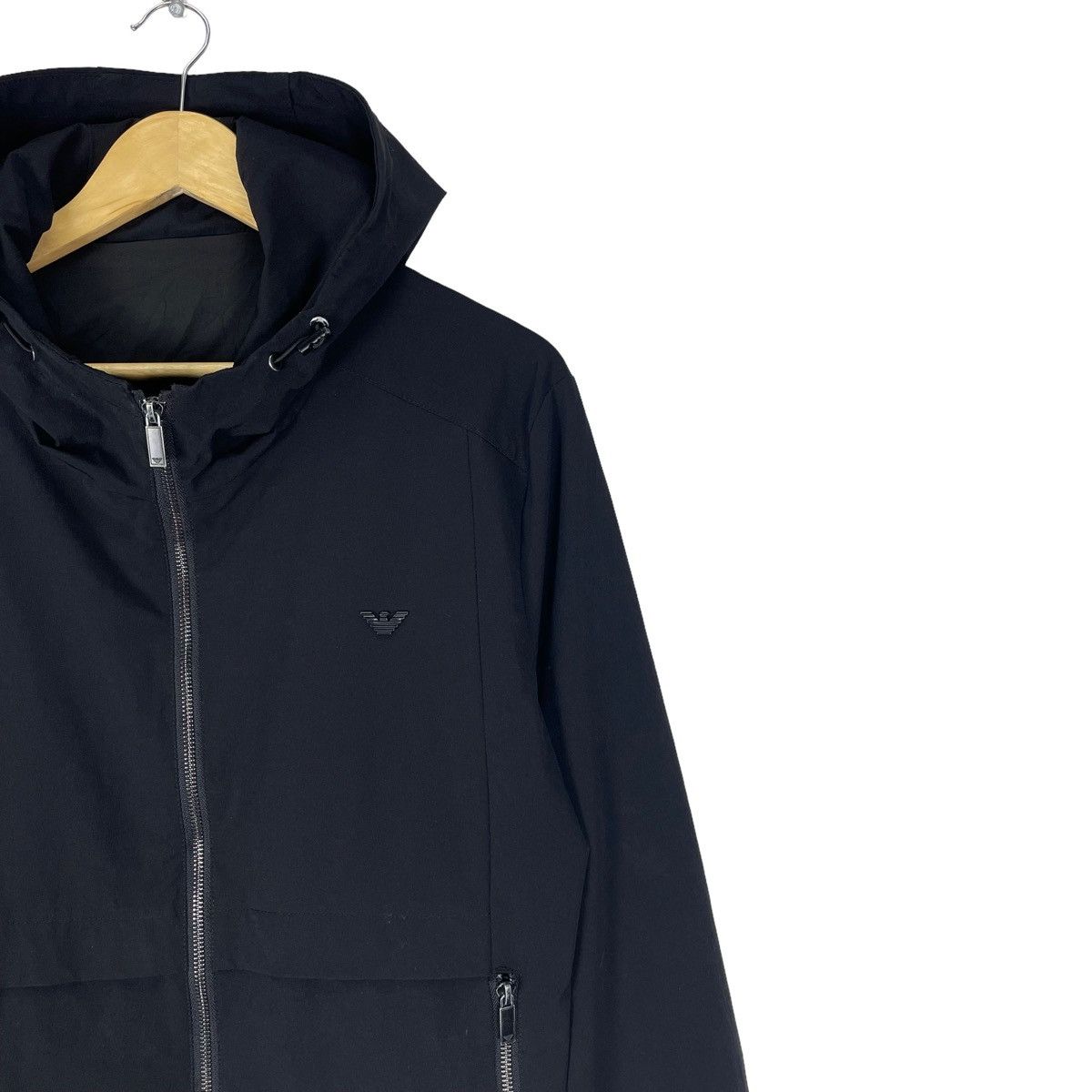 Armani ❄️EMPORIO ARMANI HOODIE ZIPPER LIGHT JACKET Size US M / EU 48-50 / 2 - 3 Thumbnail