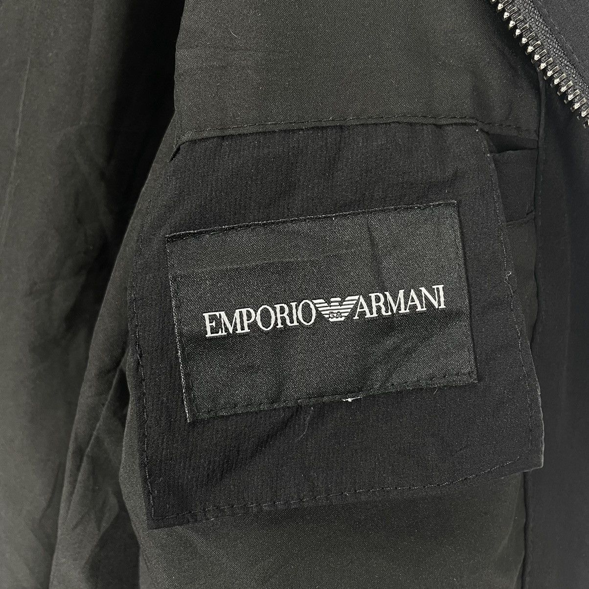 Armani ❄️EMPORIO ARMANI HOODIE ZIPPER LIGHT JACKET Size US M / EU 48-50 / 2 - 8 Thumbnail