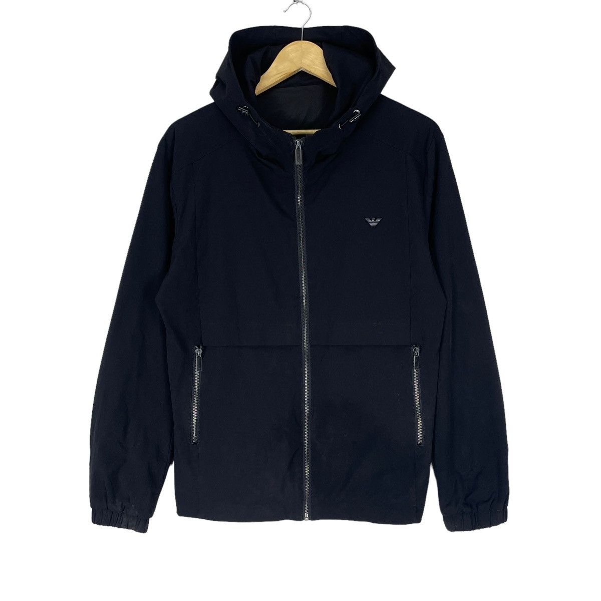 Armani ❄️EMPORIO ARMANI HOODIE ZIPPER LIGHT JACKET Size US M / EU 48-50 / 2 - 1 Thumbnail