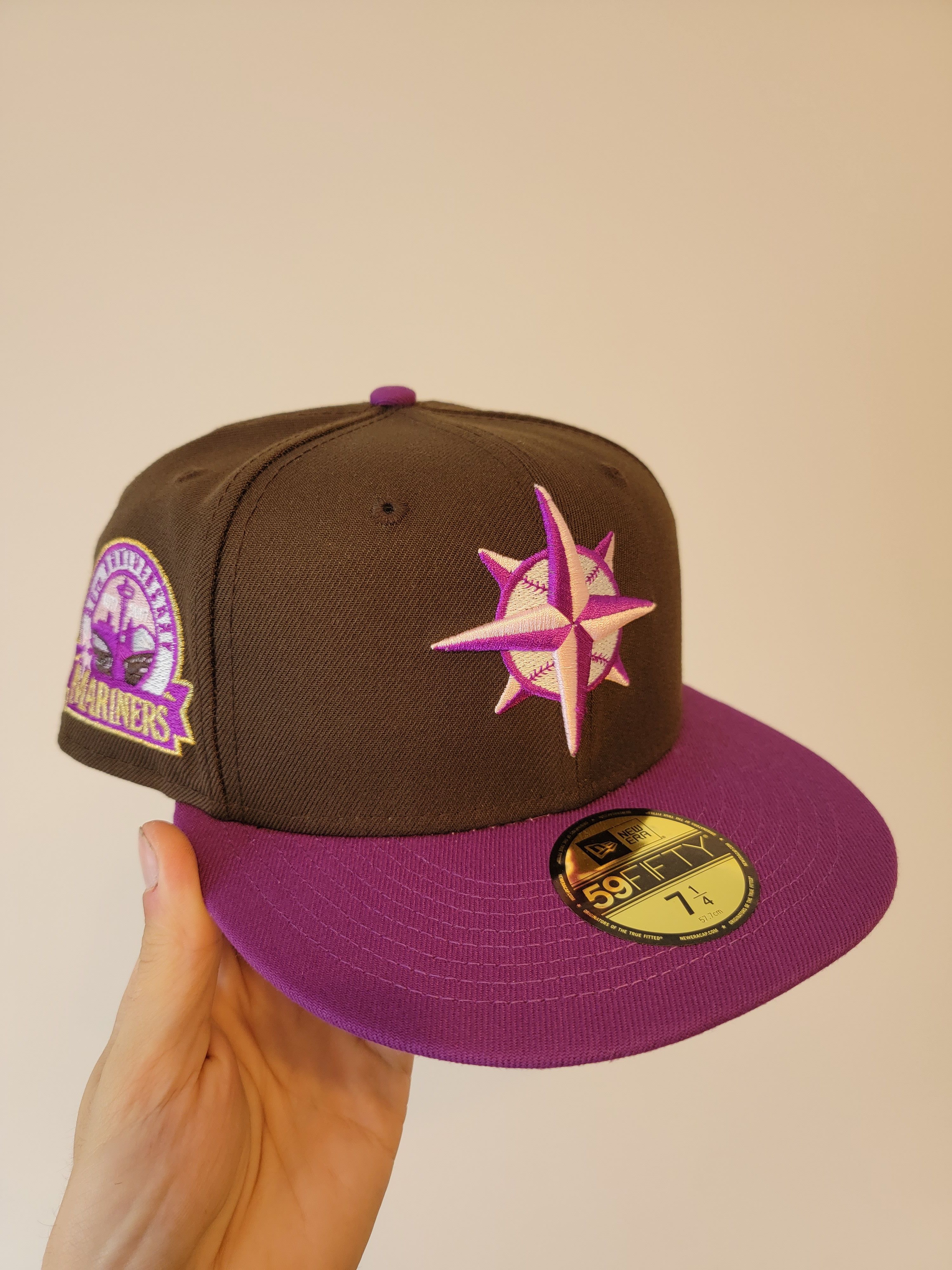 New Era Exclusive Seattle Mariners 59fifty fitted hat 7 1/4