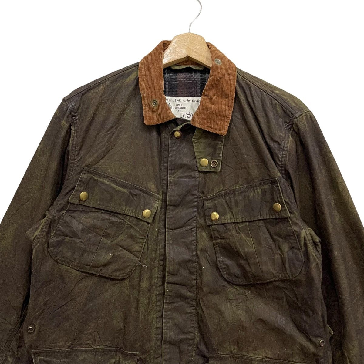 Japanese Brand × Journal Standard × Vintage Vintage Journal Standard Homestead Riders Distressed Jacket Size US M / EU 48-50 / 2 - 3 Thumbnail