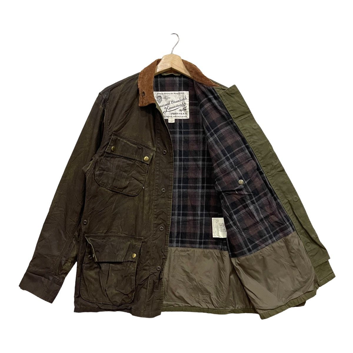 Japanese Brand × Journal Standard × Vintage Vintage Journal Standard Homestead Riders Distressed Jacket Size US M / EU 48-50 / 2 - 2 Thumbnail