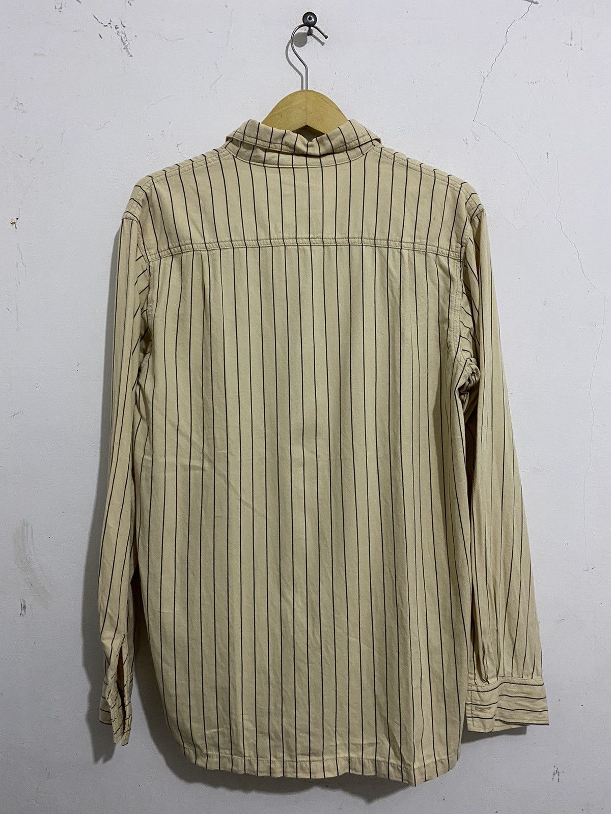 Japanese Brand 💸BINDINGOFFER💸Marlond Bowling Shirt Stripe AA0138 Size US L / EU 52-54 / 3 - 3 Thumbnail