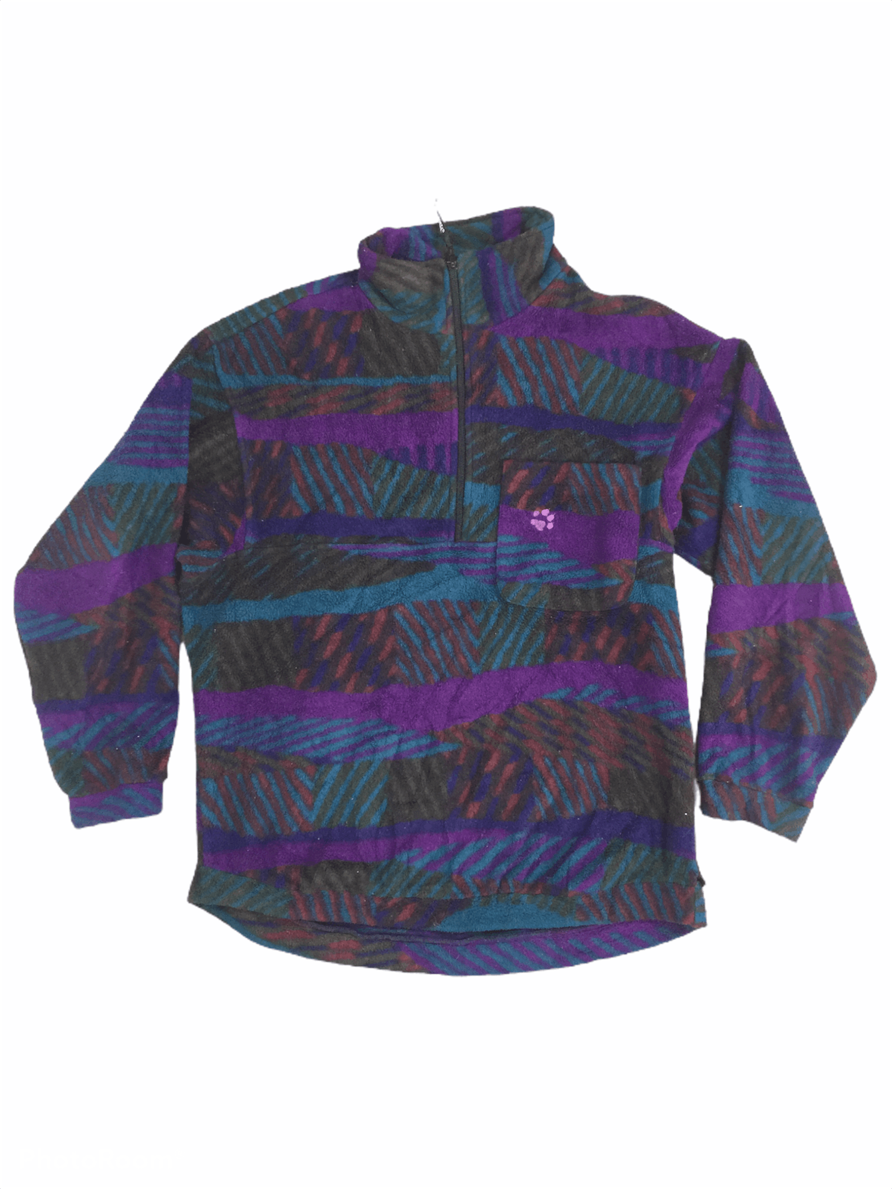 Other 🔥Vintage Jack Wolfskins Polartec Pullover Fleece Size US M / EU 48-50 / 2 - 1 Thumbnail