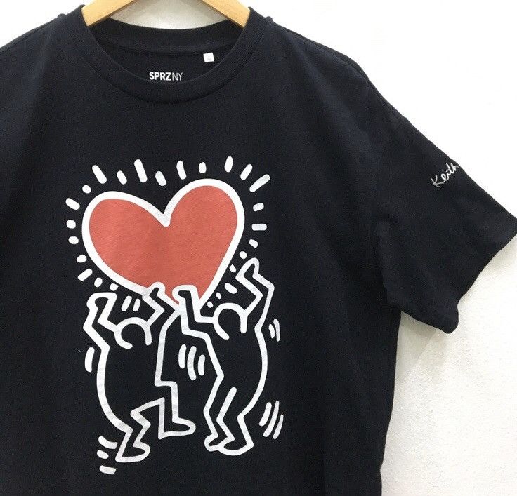 Keith Haring RARE Keith Haring X Uniqlo X MoMA Special Edition Art Women Size L / US 10 / IT 46 - 3 Thumbnail