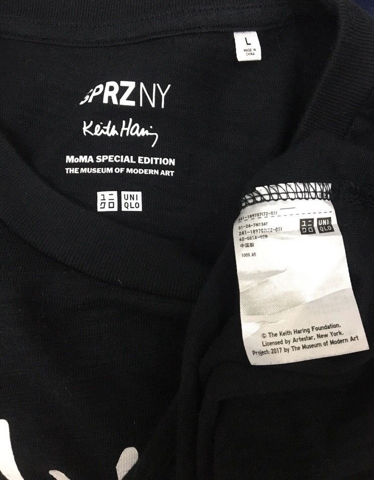 Keith Haring RARE Keith Haring X Uniqlo X MoMA Special Edition Art Women Size L / US 10 / IT 46 - 4 Thumbnail