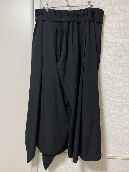Yohji Yamamoto B Yohji Yamamoto Wool Gaba Rap Pants Size US 32 / EU 48 - 3 Thumbnail