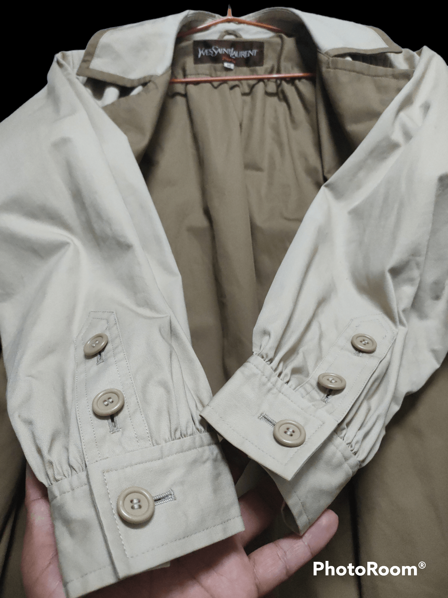Yves Saint Laurent Trensh Coat Yves Saint Laurant x vintage x YSL Size US M / EU 48-50 / 2 - 5 Thumbnail