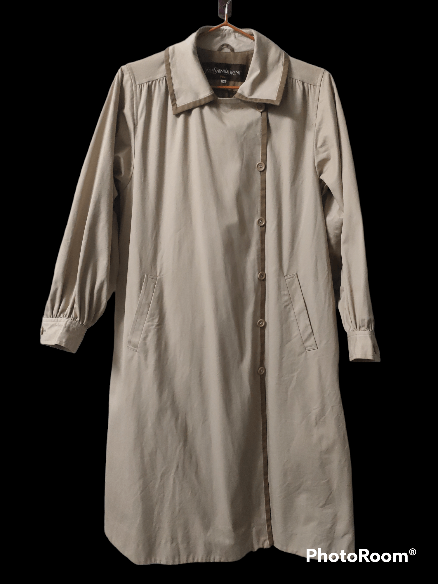 Yves Saint Laurent Trensh Coat Yves Saint Laurant x vintage x YSL Size US M / EU 48-50 / 2 - 1 Thumbnail