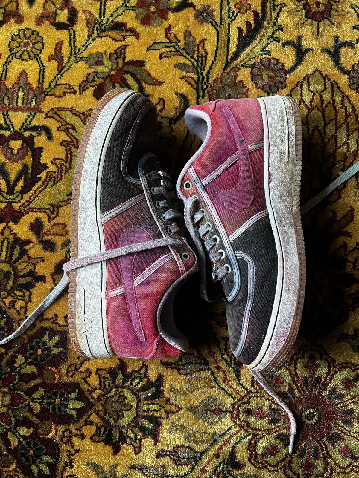 dyed travis scott af1