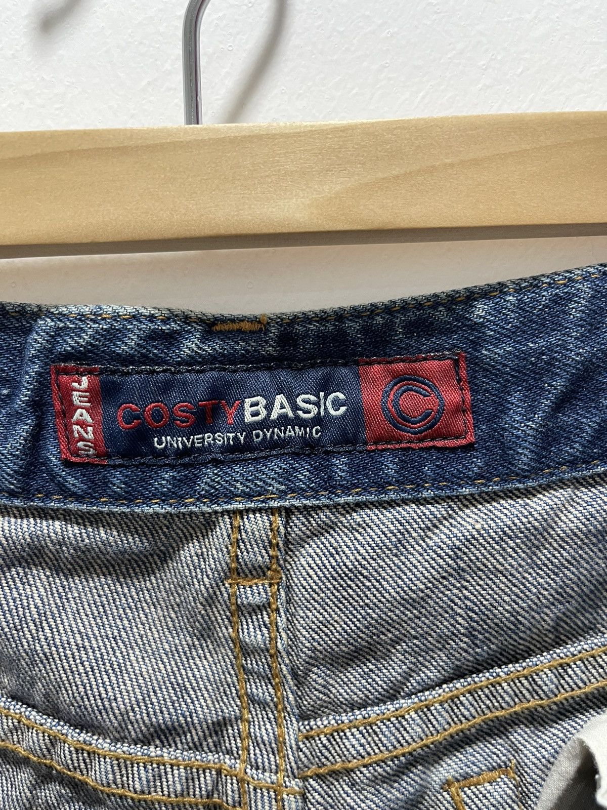 Japanese Brand × Vintage DISTRESSED COSTY RIPPED JIMM HENDRIX PRINTED ART DENIM JEANS Size US 28 / EU 44 - 15 Thumbnail