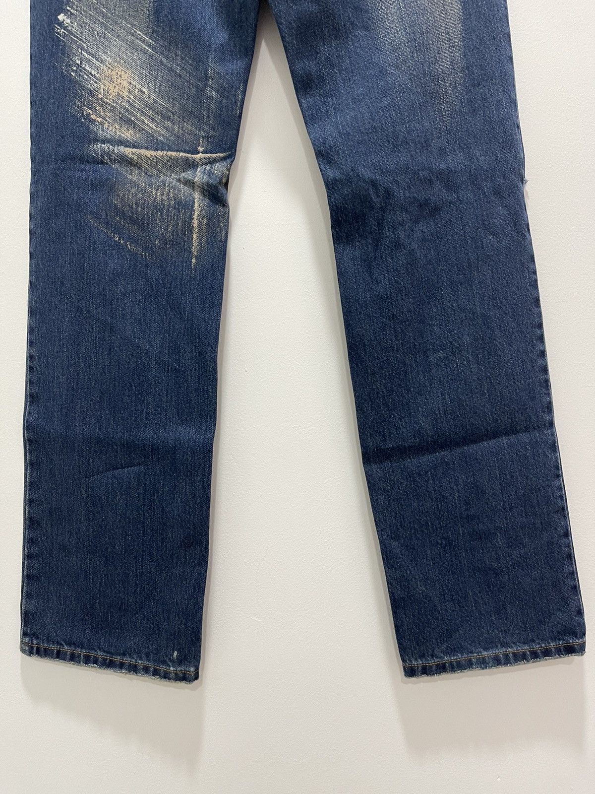 Japanese Brand × Vintage DISTRESSED COSTY RIPPED JIMM HENDRIX PRINTED ART DENIM JEANS Size US 28 / EU 44 - 13 Thumbnail