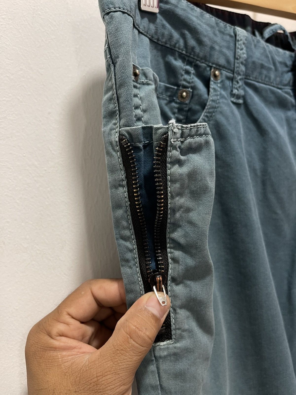 PPFM × Vintage JAPANESE PPFM DISTRESSED TROUSERS PANTS Size US 32 / EU 48 - 6 Thumbnail