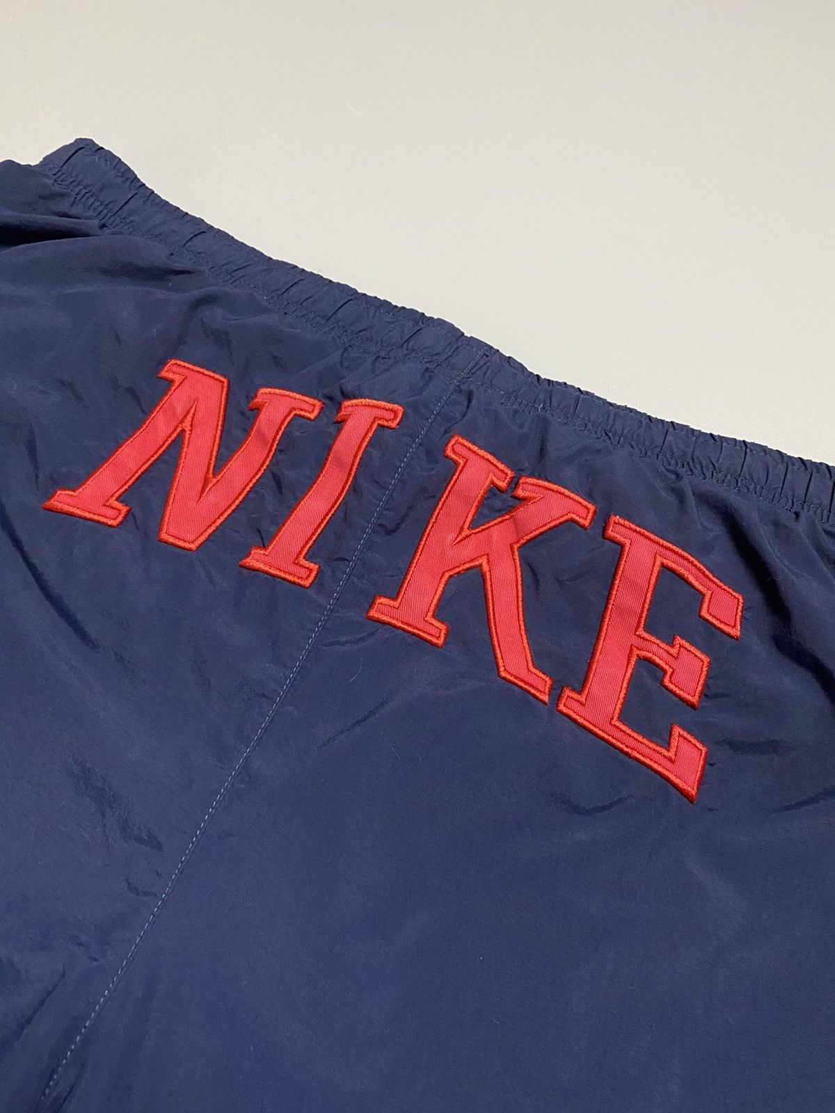 Vintage Nike nylon vintage big spell out logo Size US 39 - 4 Thumbnail