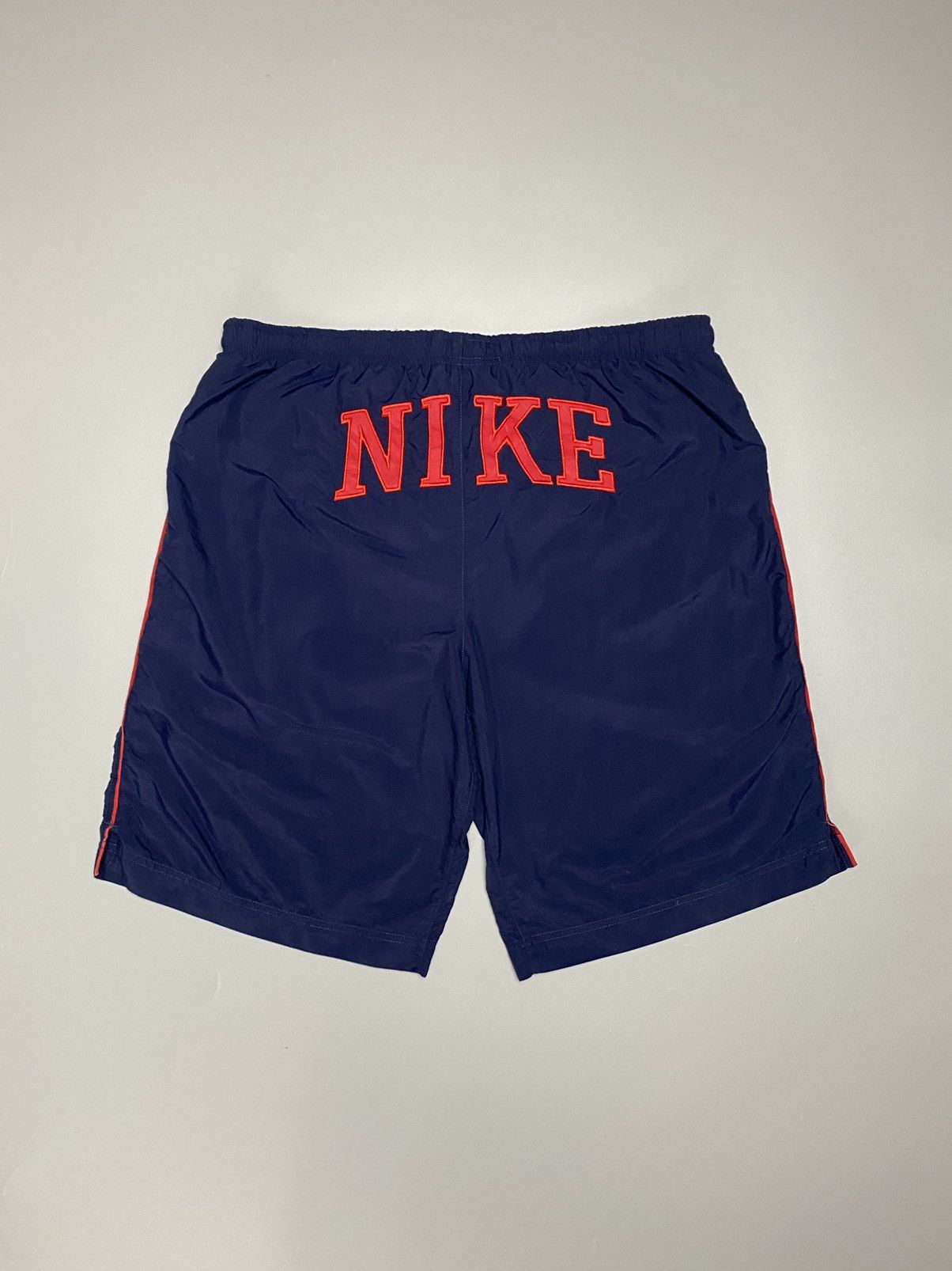 Vintage Nike nylon vintage big spell out logo Size US 39 - 1 Thumbnail