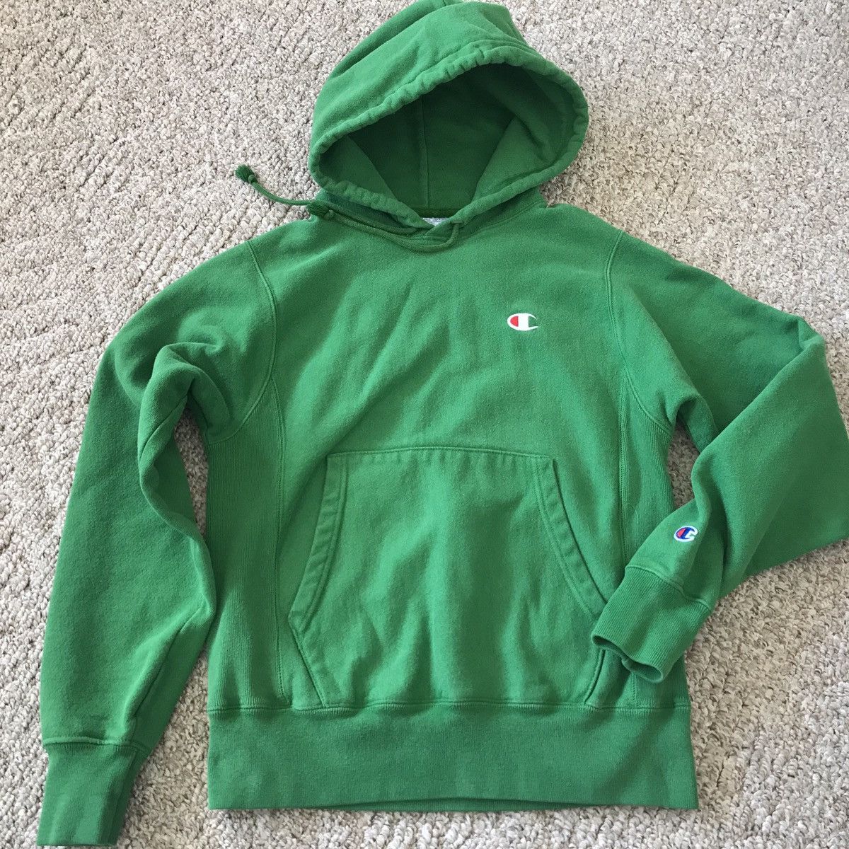 Champion reverse weave hoodie kelly green online