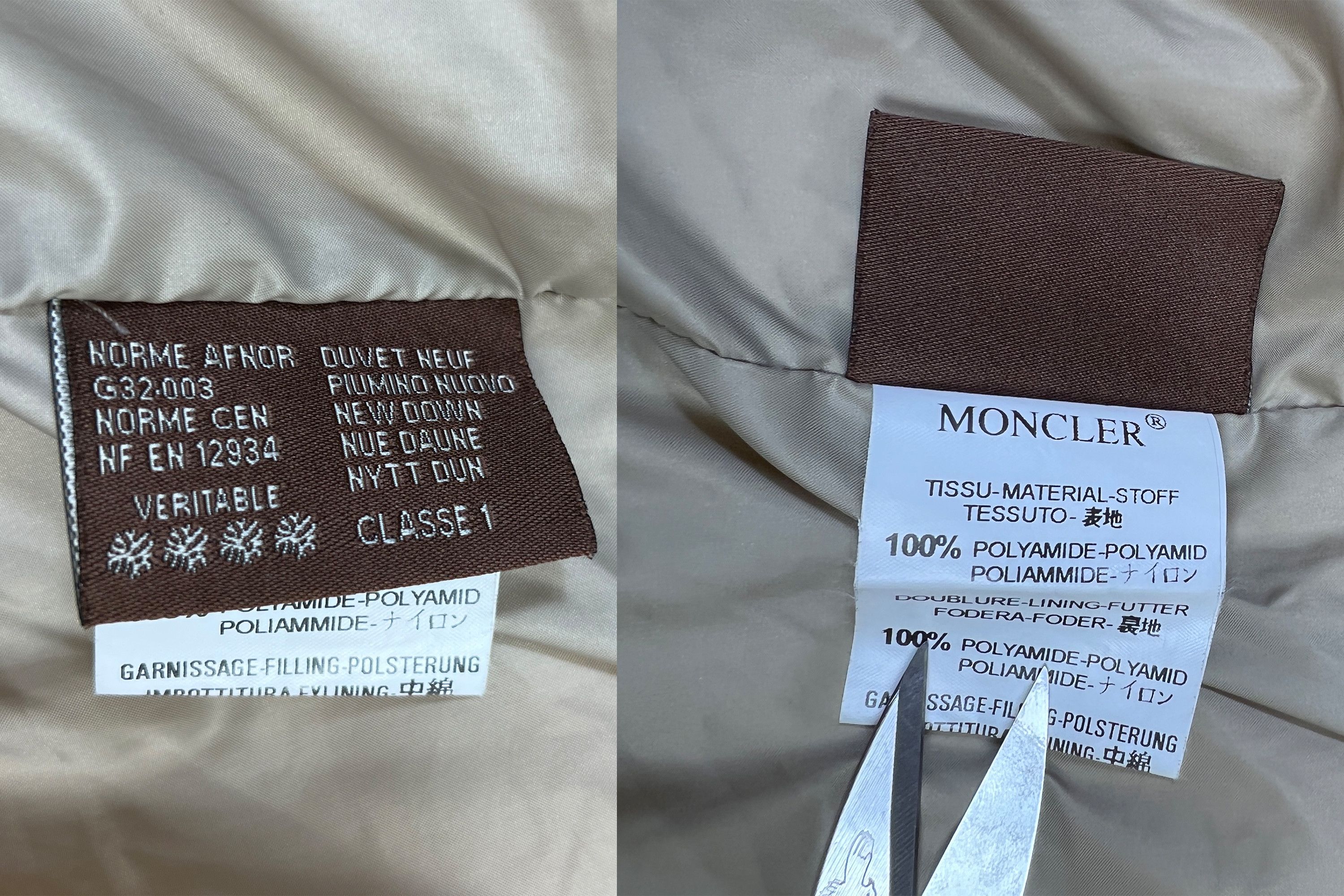 Moncler × Vintage Moncler Long Down Full Zip Jacket Parka Size M / US 6-8 / IT 42-44 - 6 Thumbnail