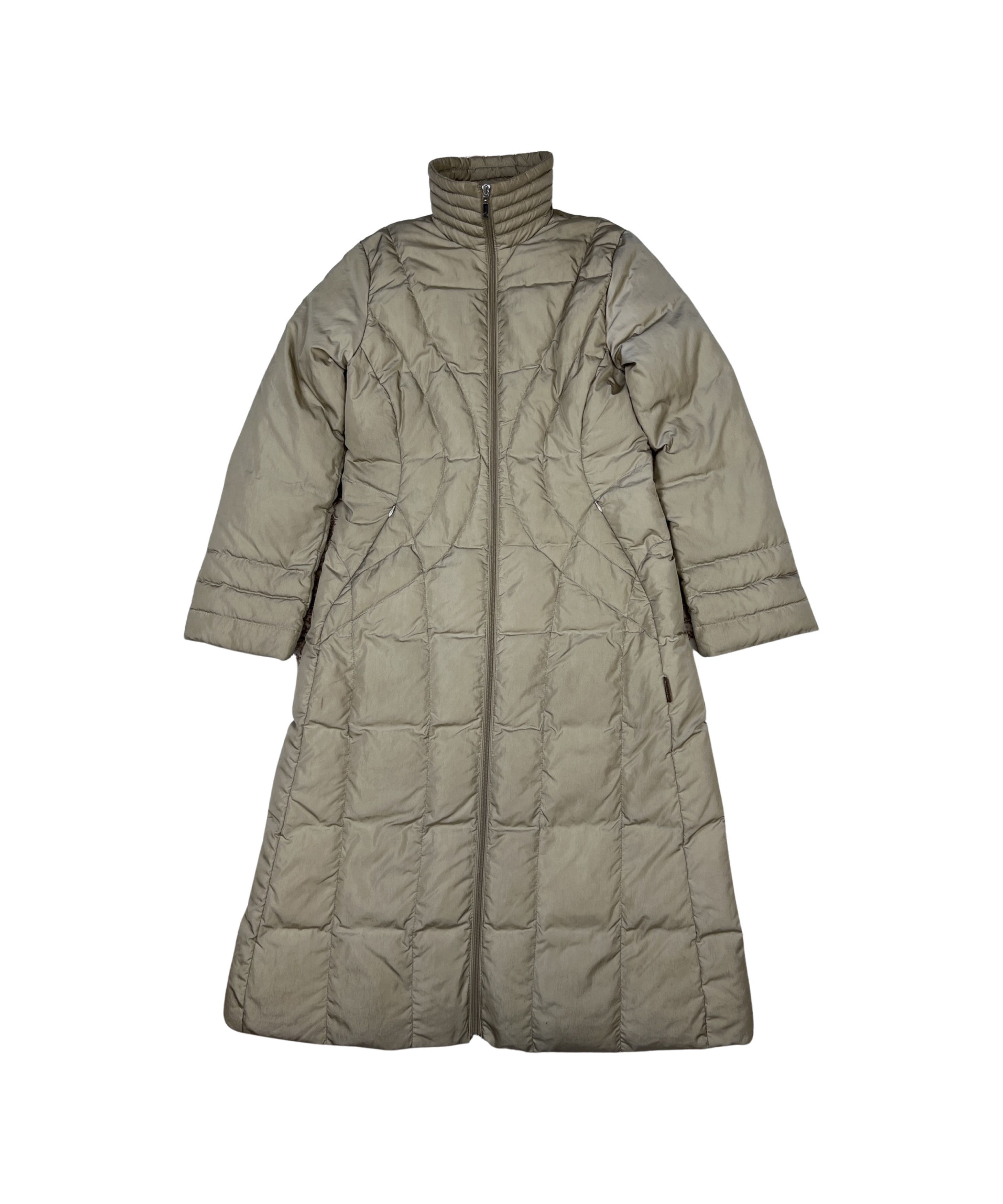 Moncler × Vintage Moncler Long Down Full Zip Jacket Parka Size M / US 6-8 / IT 42-44 - 1 Thumbnail