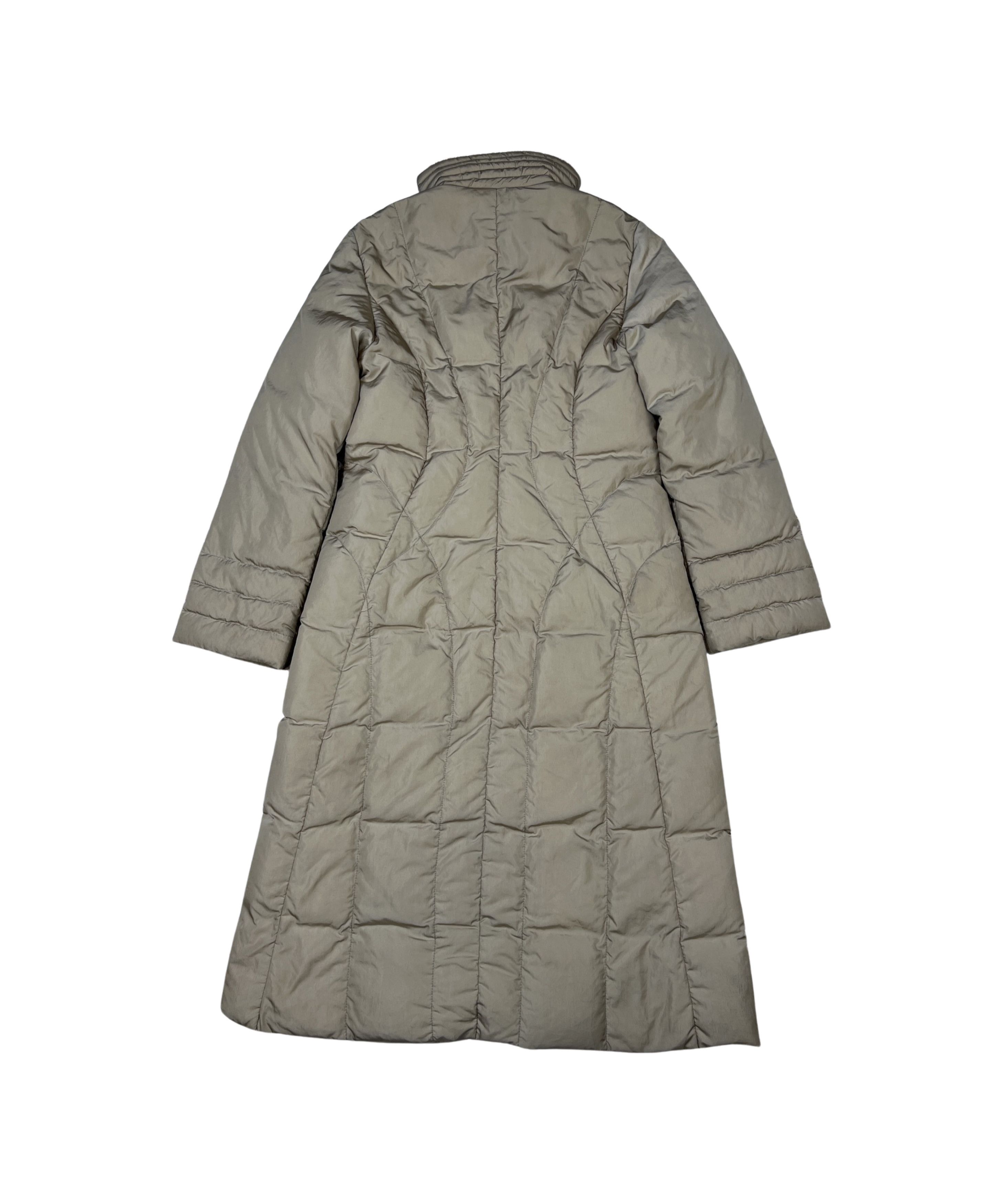 Moncler × Vintage Moncler Long Down Full Zip Jacket Parka Size M / US 6-8 / IT 42-44 - 2 Thumbnail