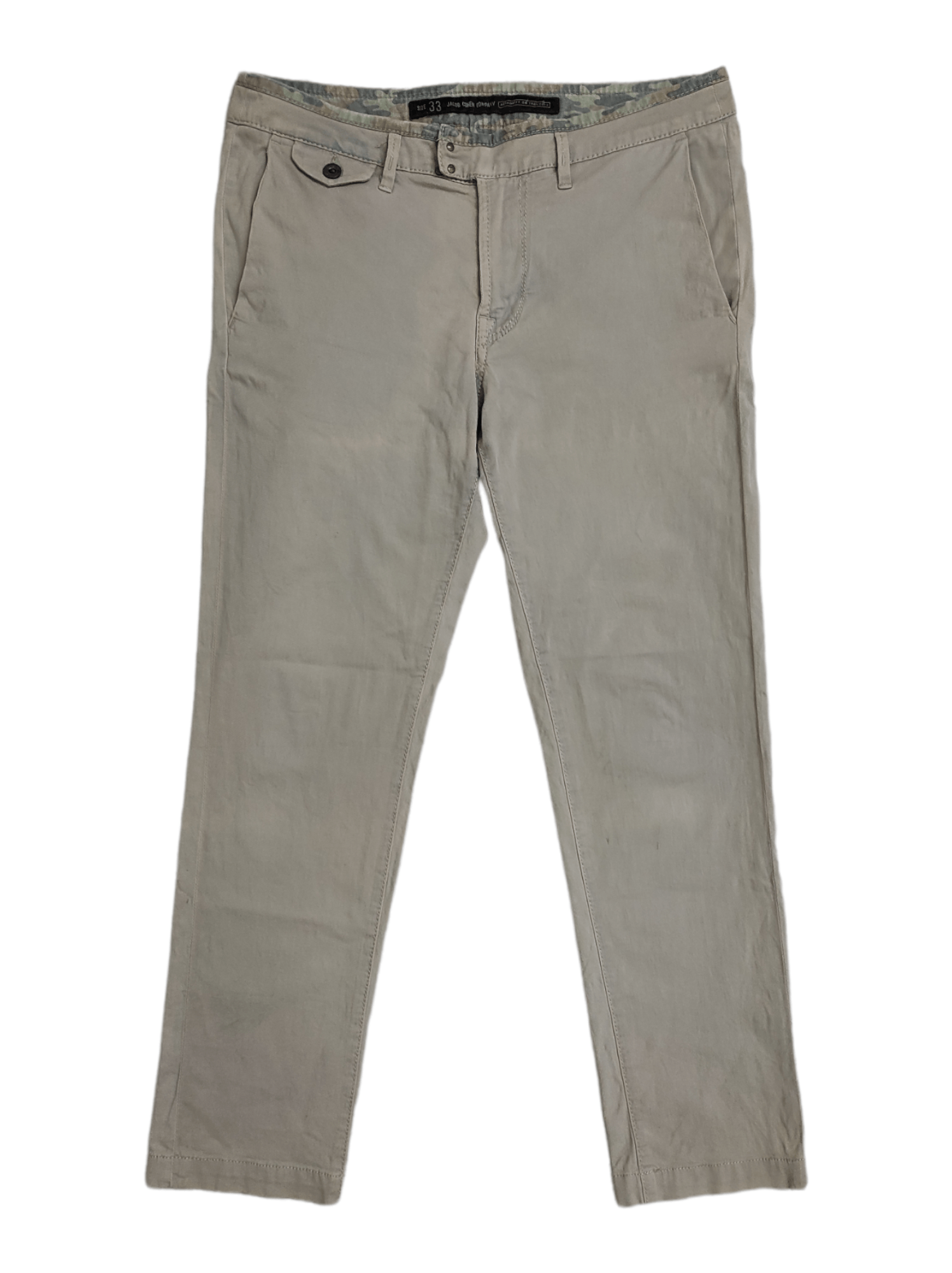 Designer × Jacob Cohen Jacob Cohen Academy Wolf Army Hand Made Chino ...
