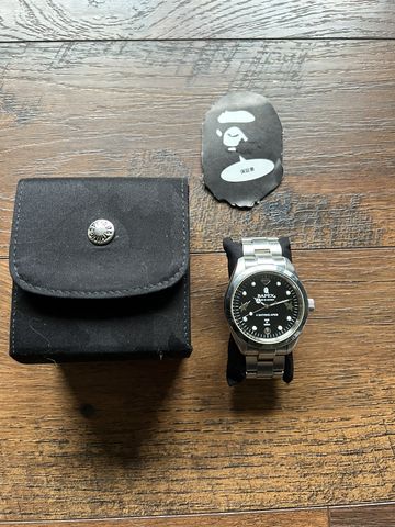 2007 Bape ‘Time is Money’ Bapex Watch black dial 44mm
