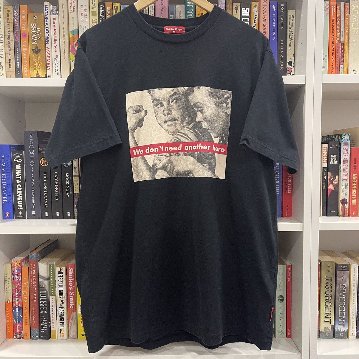 Art Barbara Kruger Art Tee We Dont Need Another Hero | Grailed