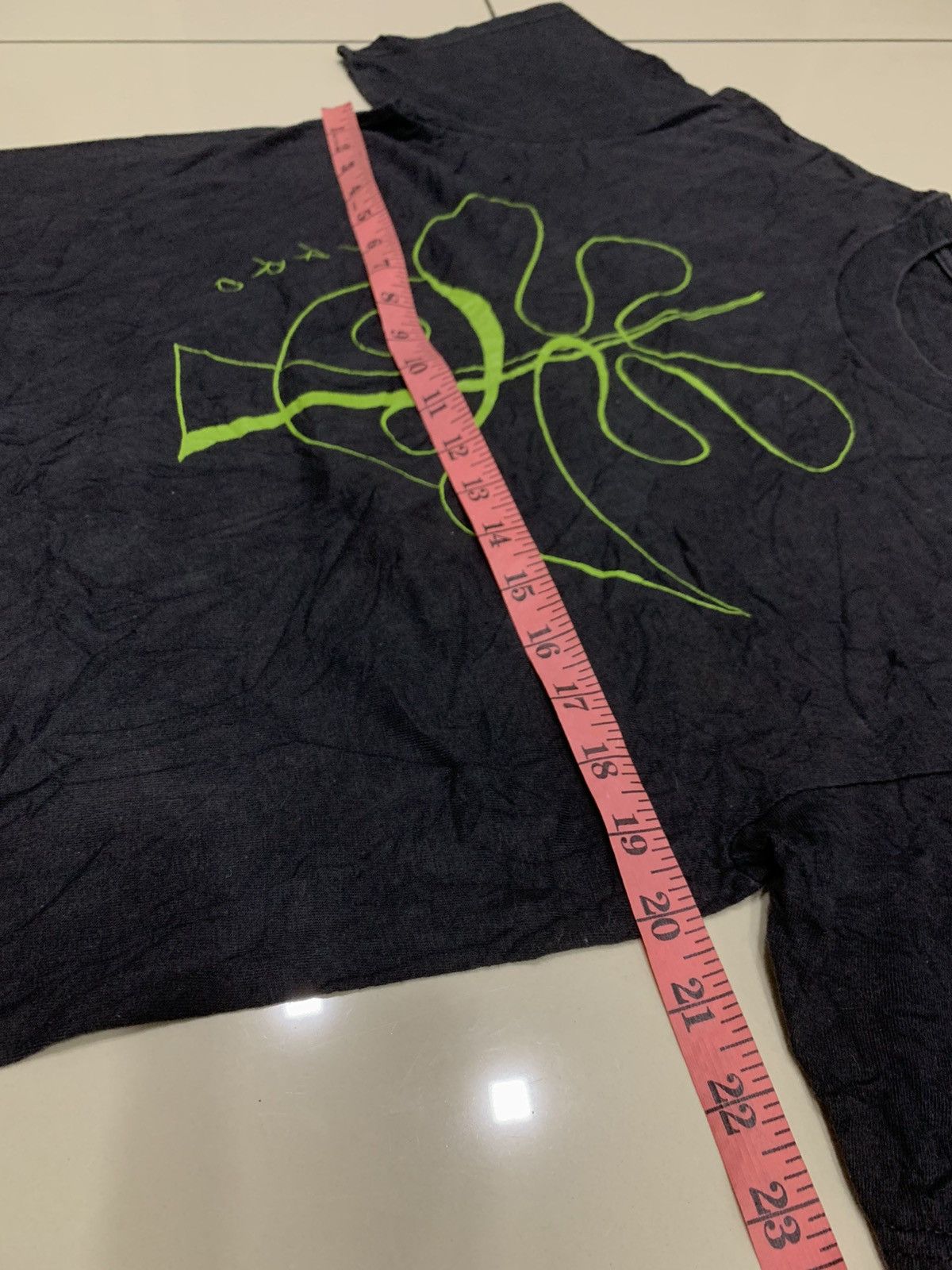 Japanese Brand × Vintage 1990s TARO OKAMOTO TEAR OF THE SUN ART SHIRT PAINTING Size US M / EU 48-50 / 2 - 4 Thumbnail
