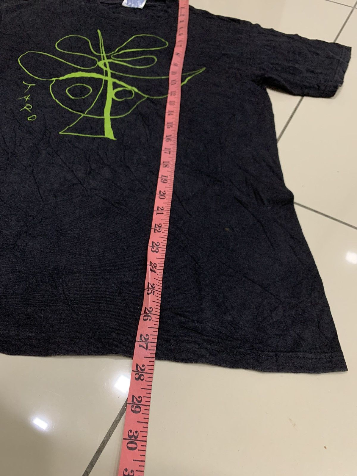 Japanese Brand × Vintage 1990s TARO OKAMOTO TEAR OF THE SUN ART SHIRT PAINTING Size US M / EU 48-50 / 2 - 3 Thumbnail